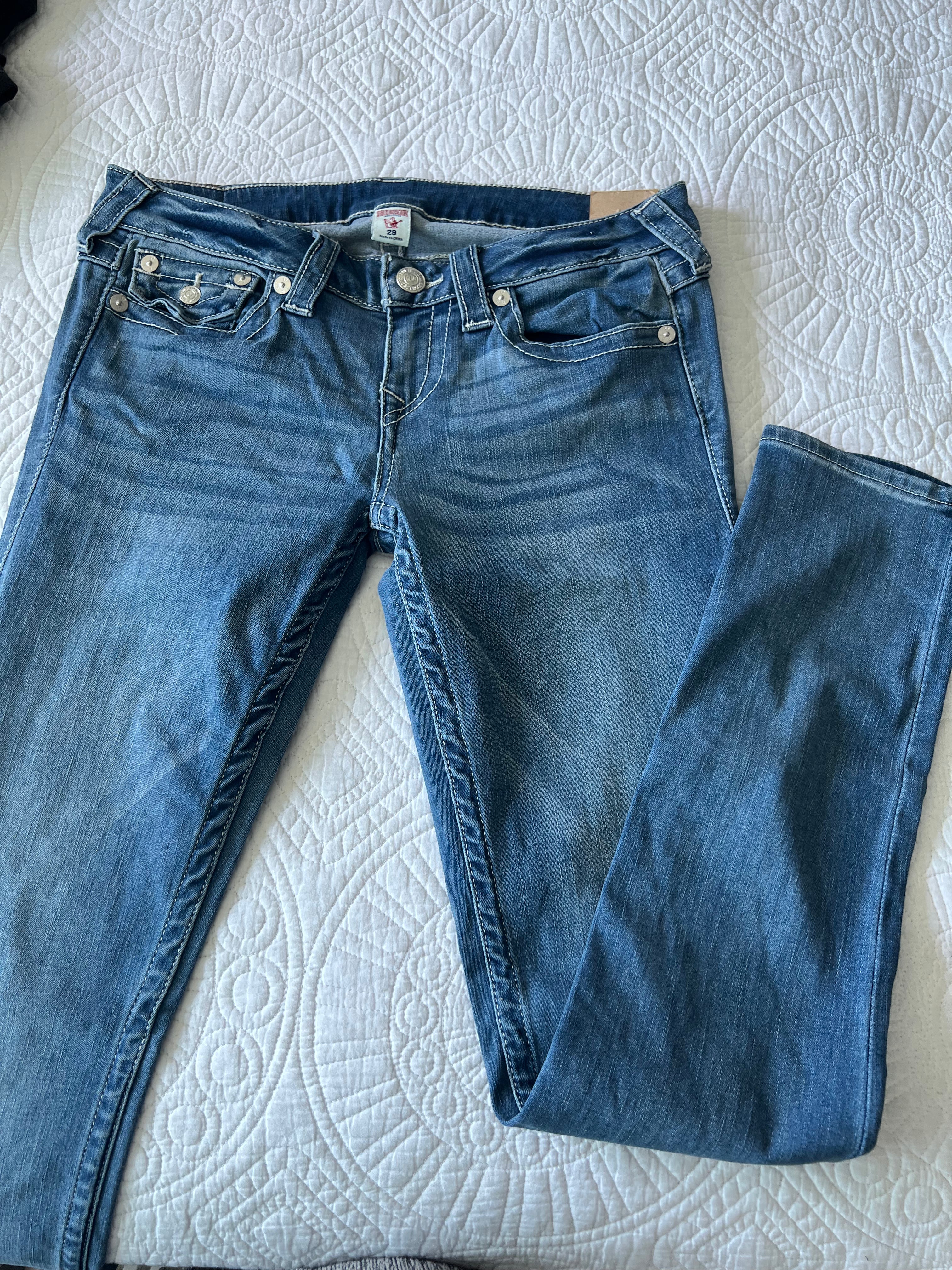 True Religion blue jeans