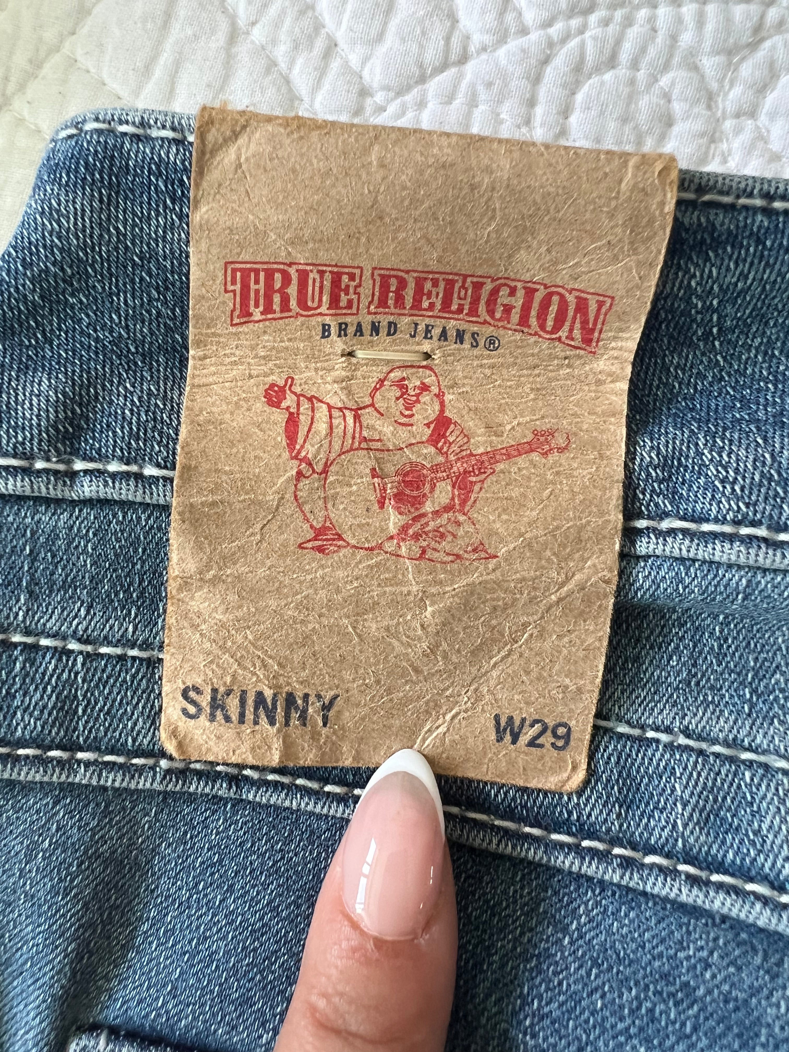 True Religion blue jeans