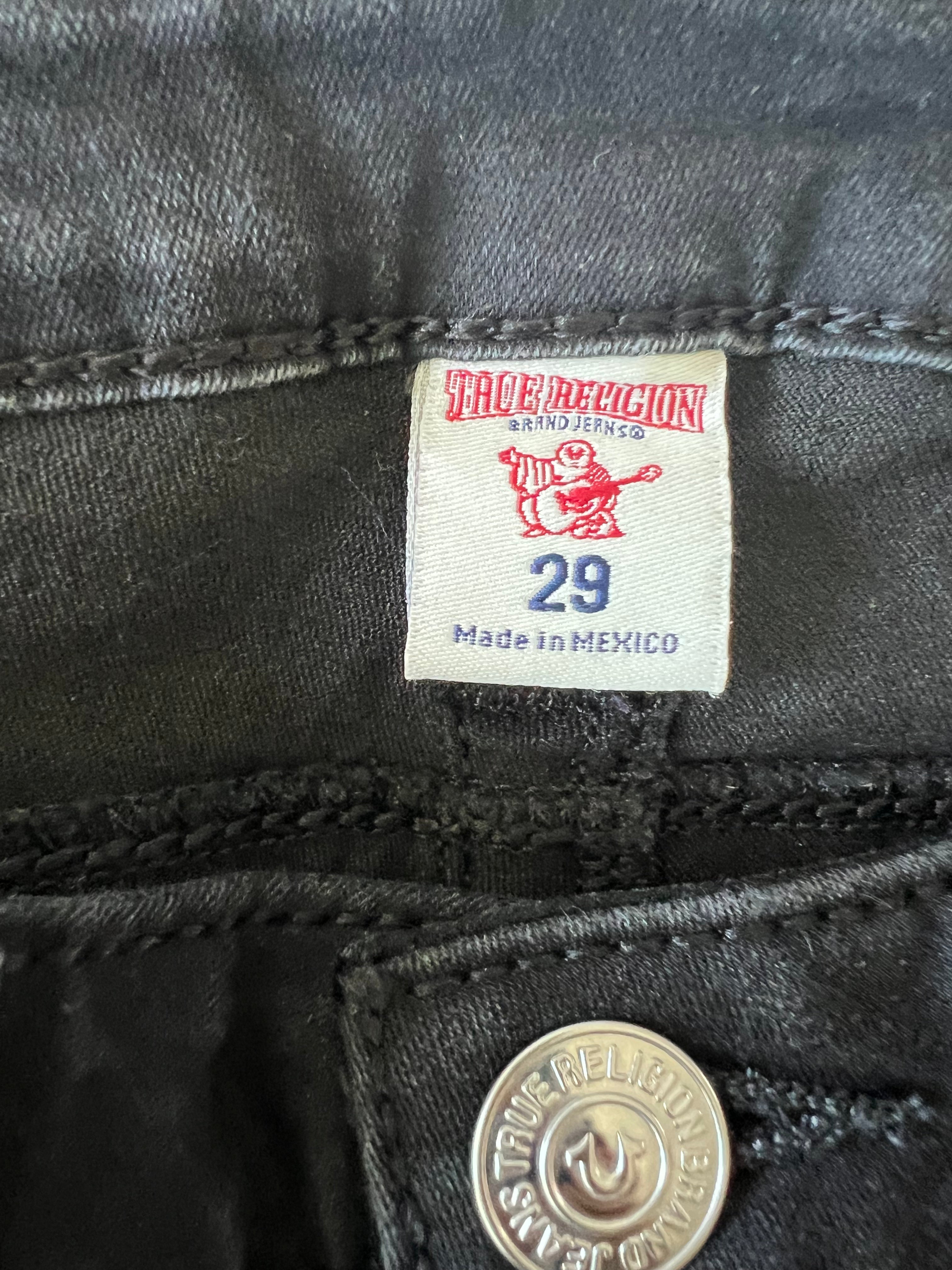 True Religion black jeans