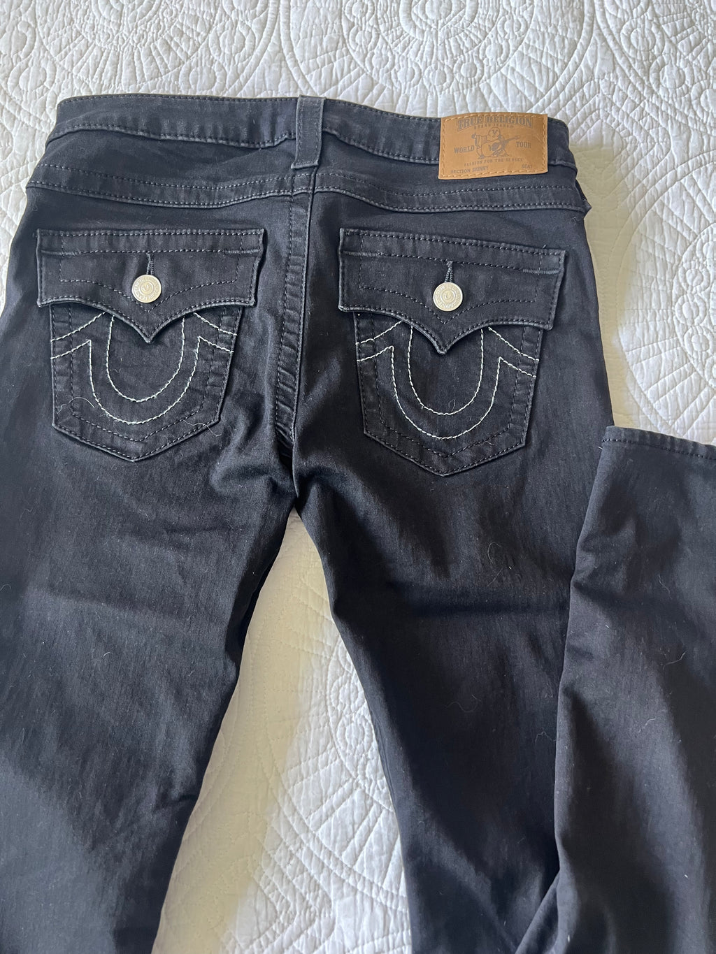 True Religion black jeans