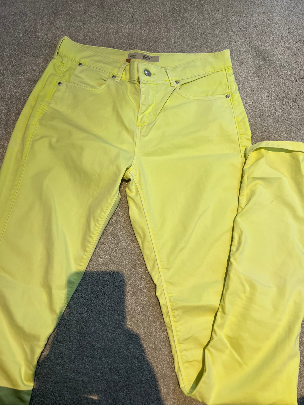 Topshop yellow  jeans