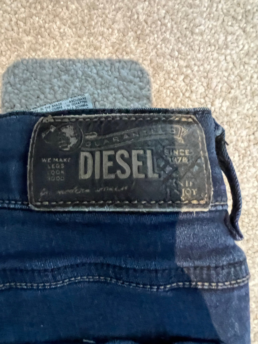 Diesel blue jeans
