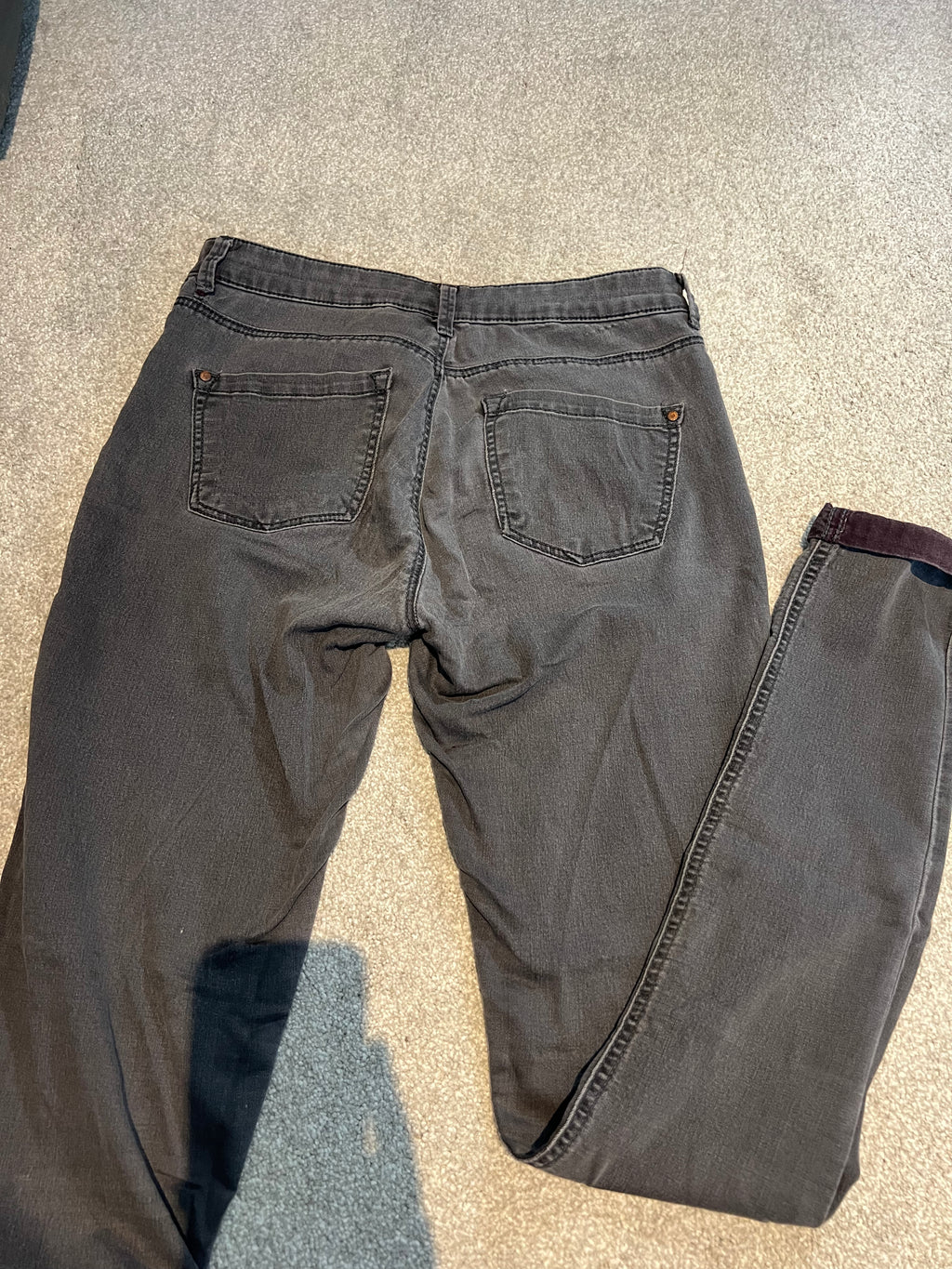 Grey jeans