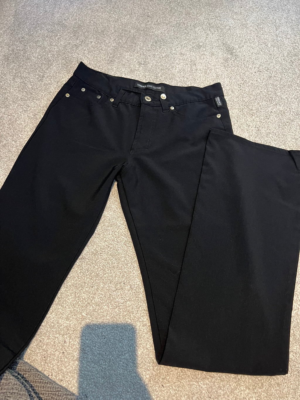 Versace black jeans