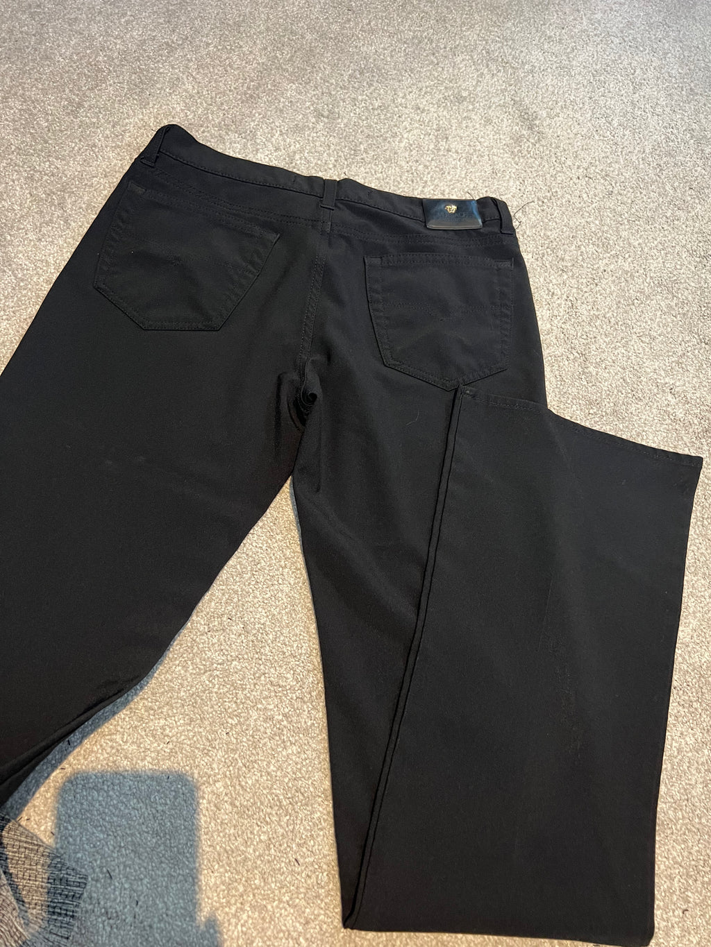 Versace black jeans
