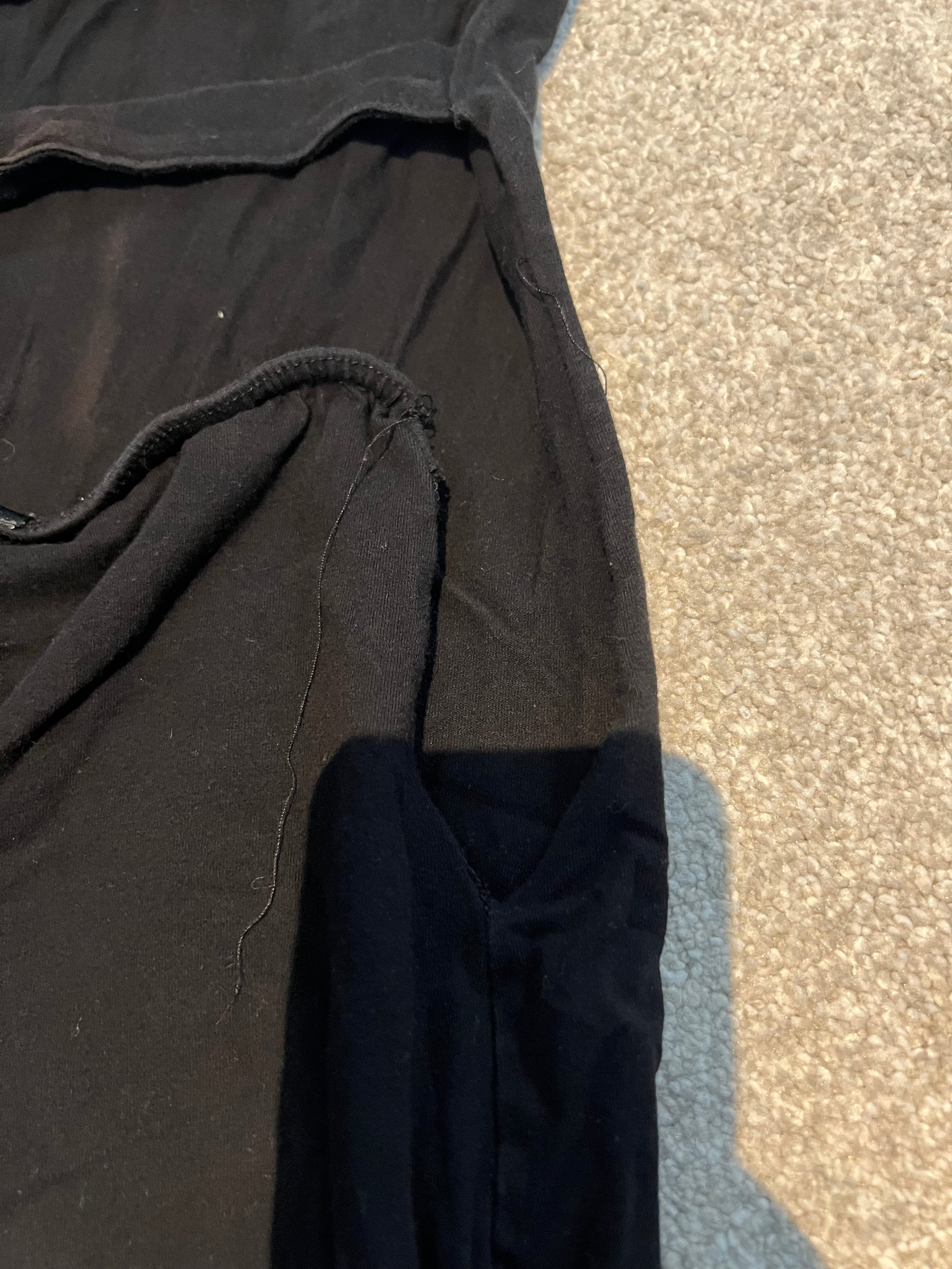Black jumpsuit / Cut out back