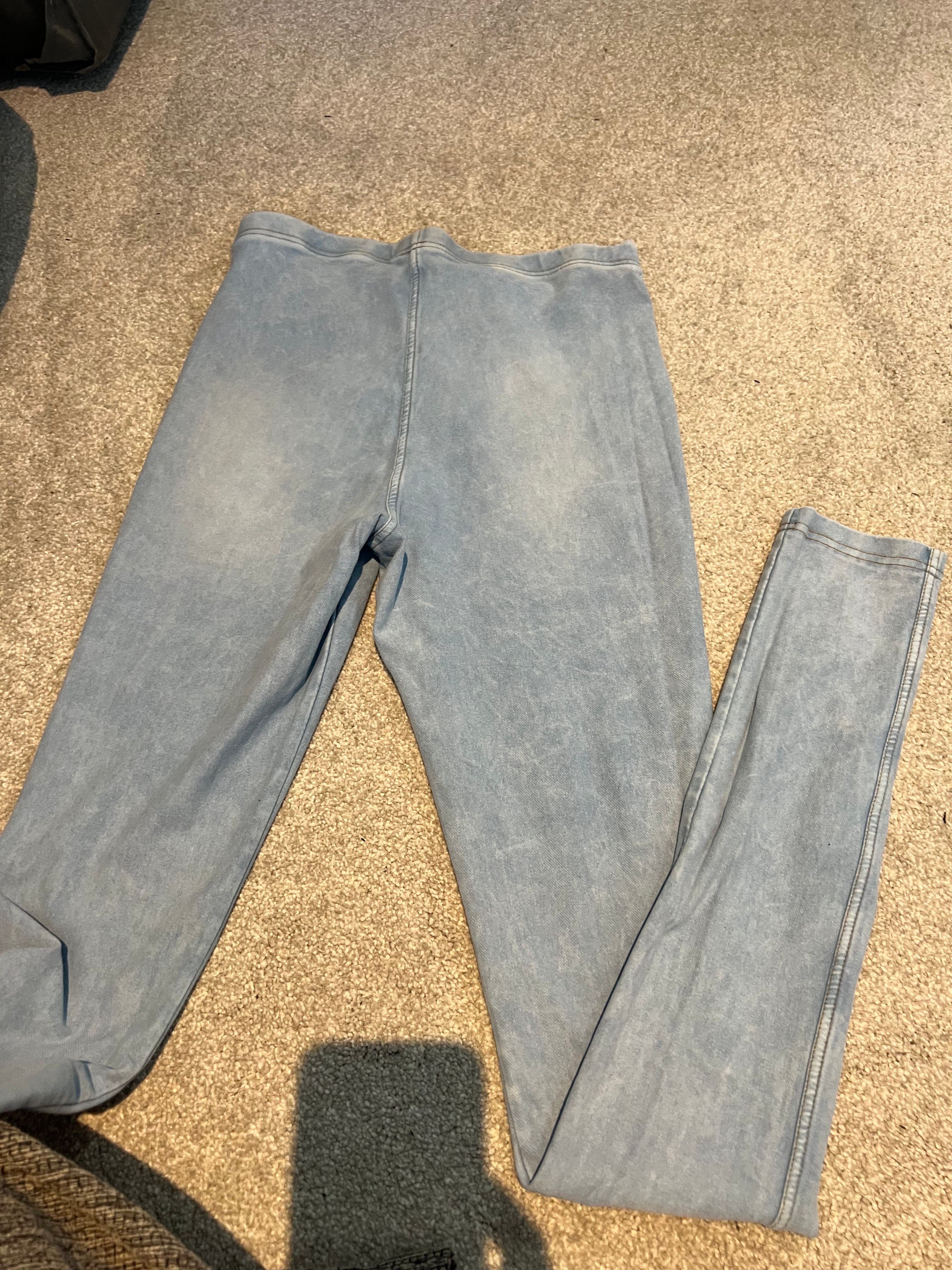 Light blue jeggings