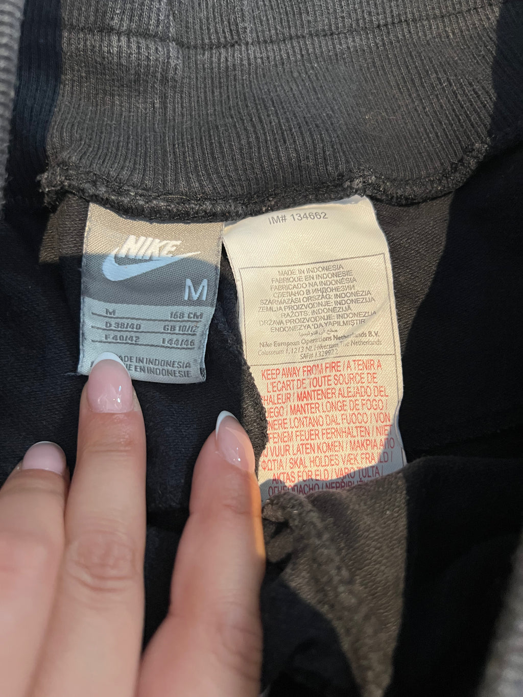 Nike grey joggers