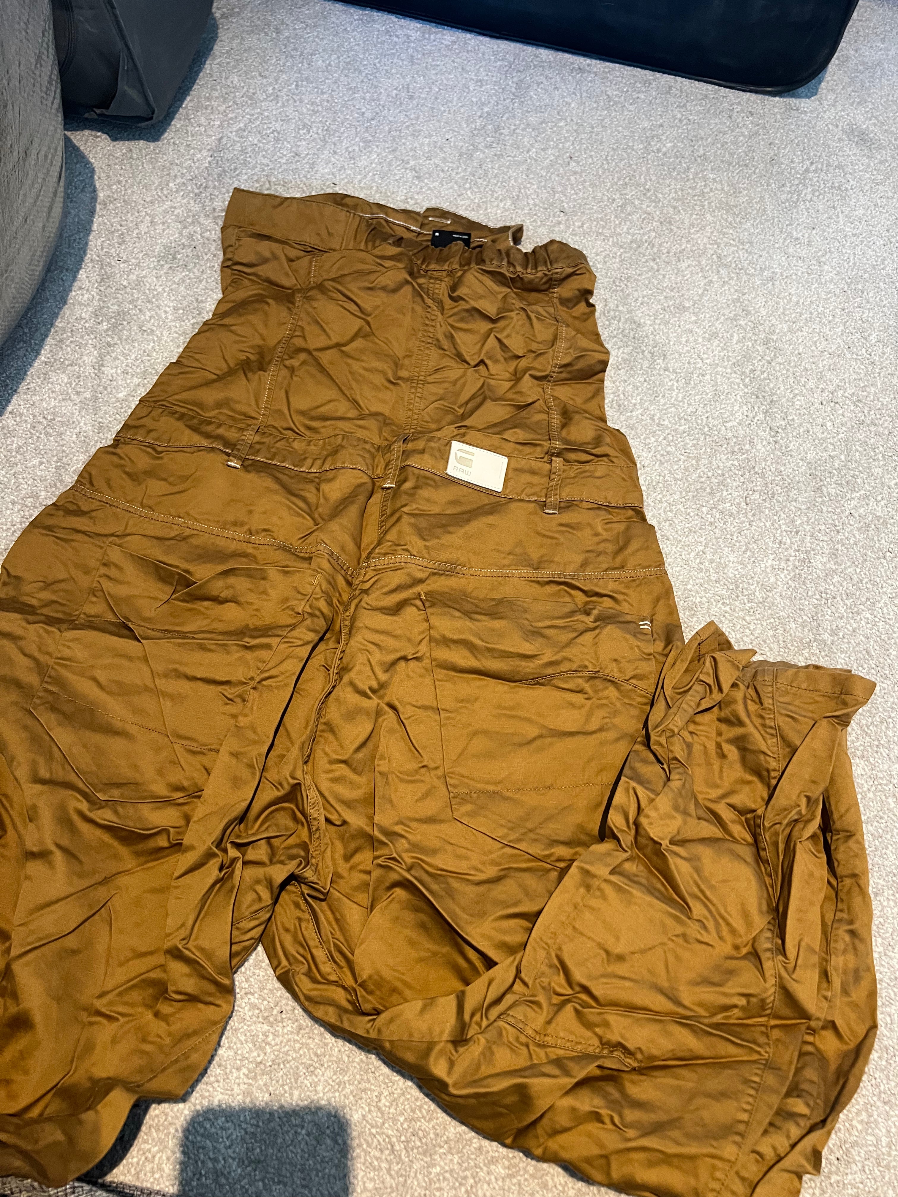 G star / Mustard yelloe tube jumpsuit