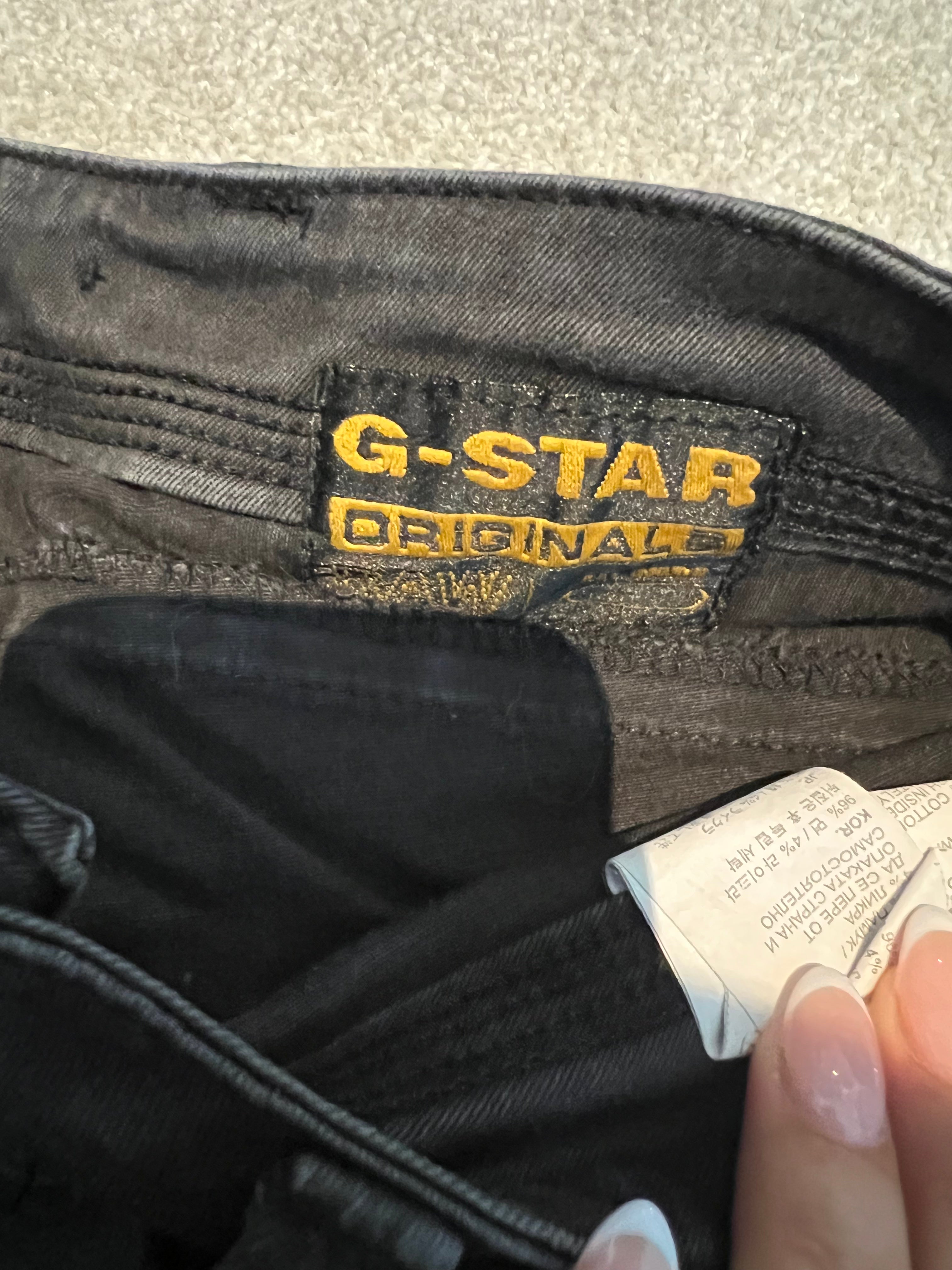 G star black jeans