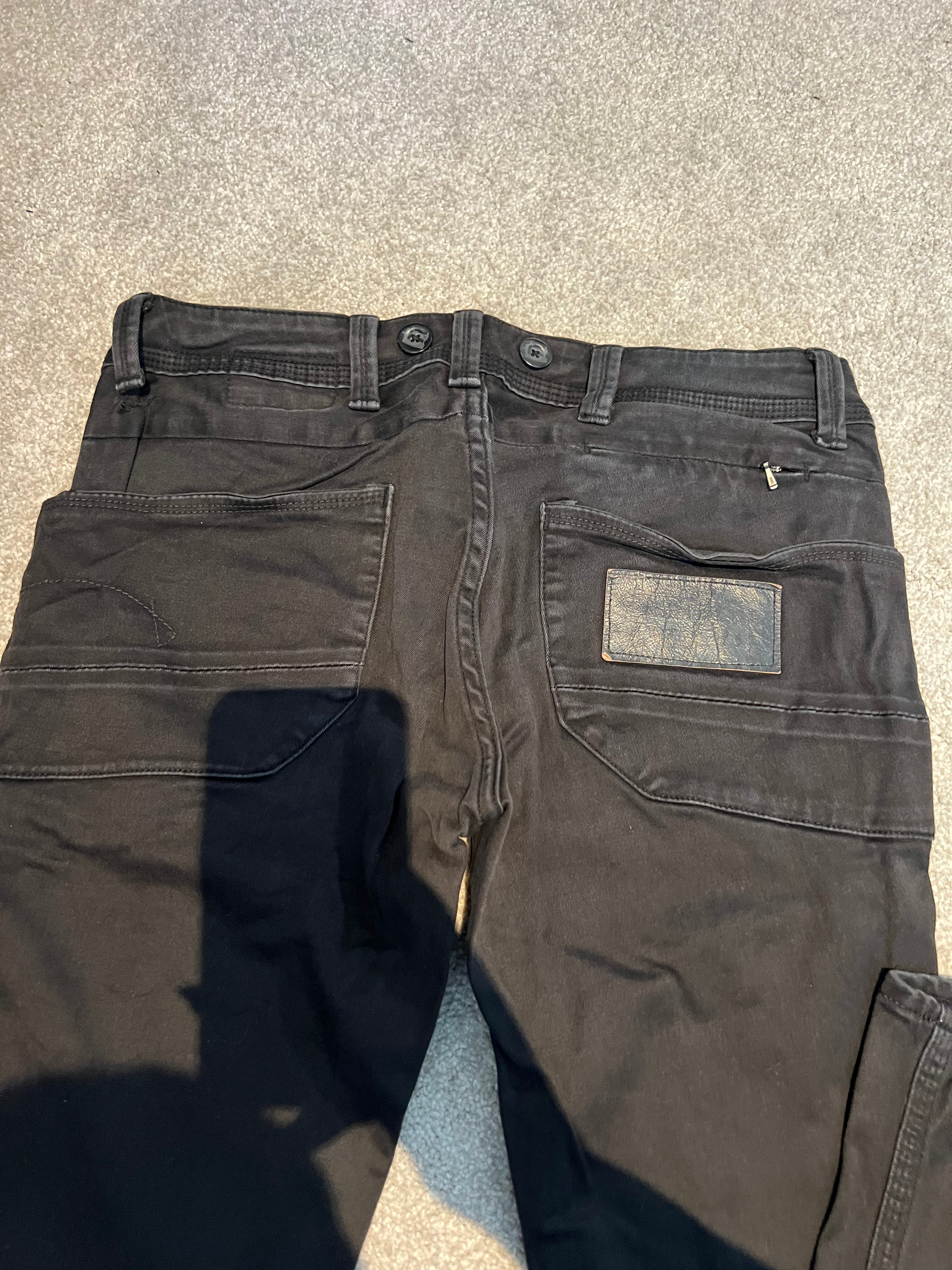 G star black jeans