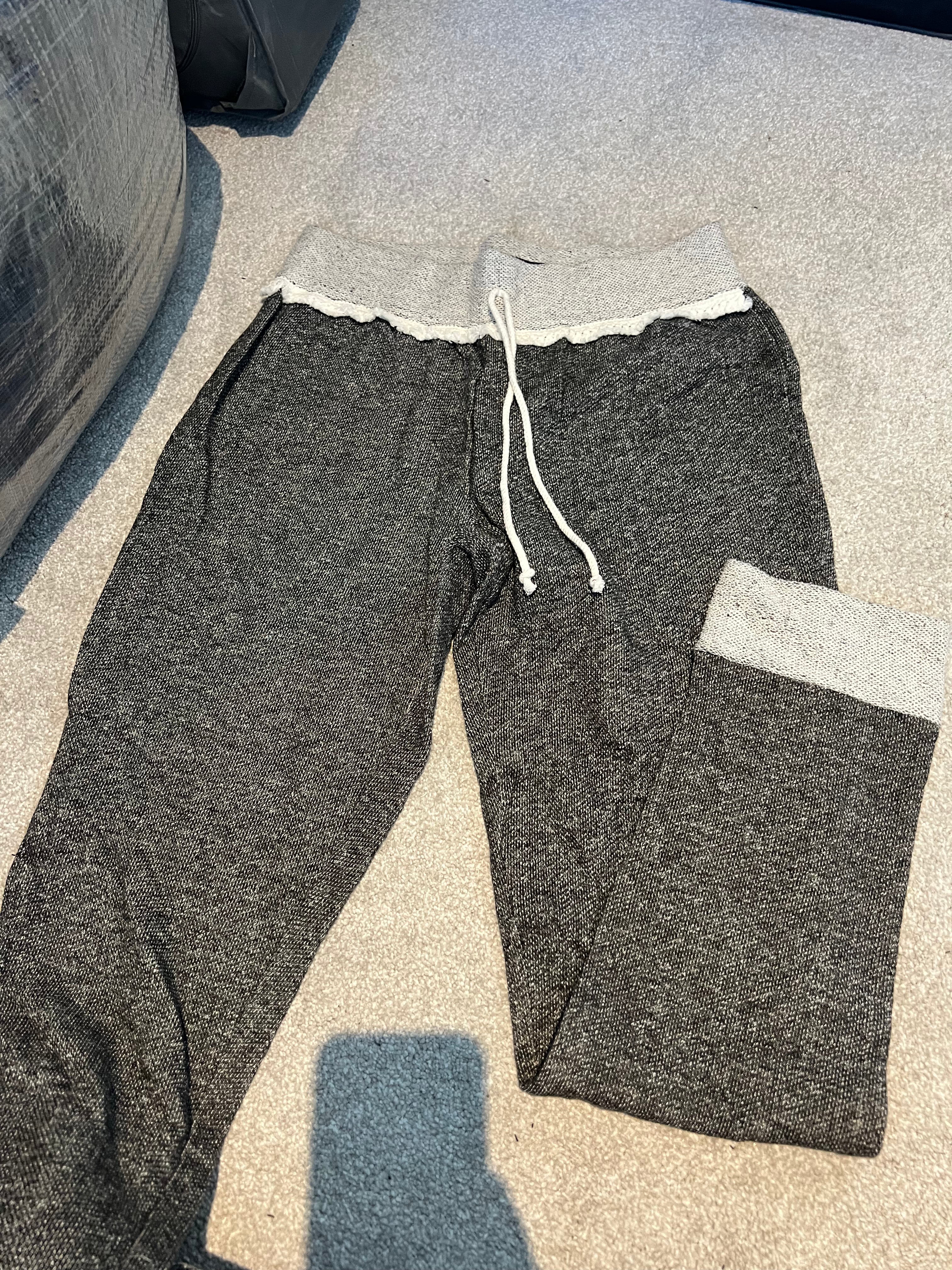 Grey joggers