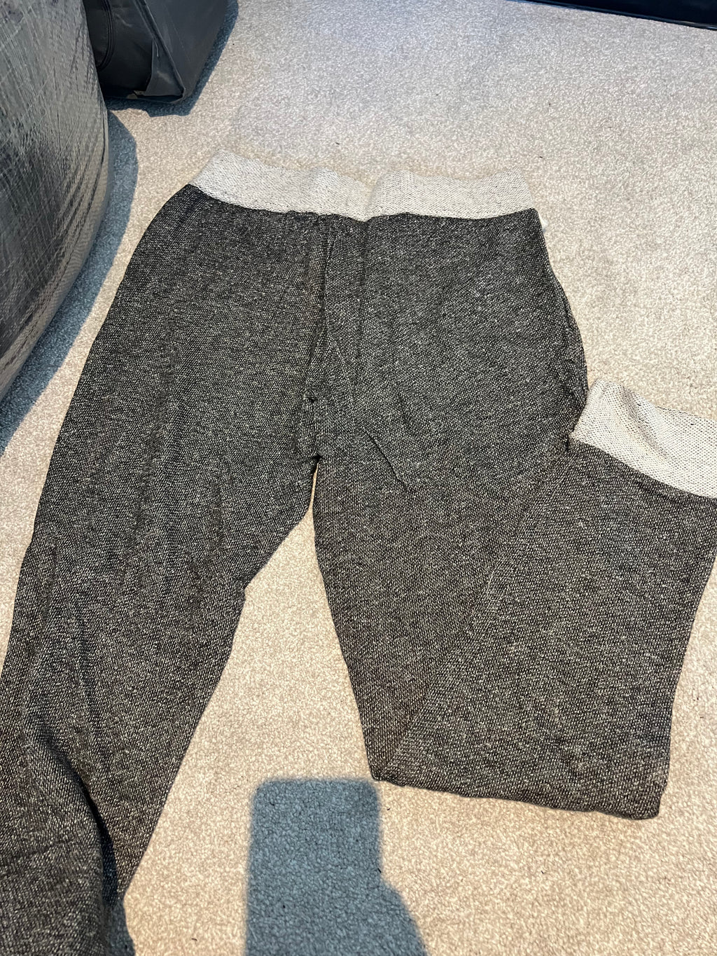 Grey joggers