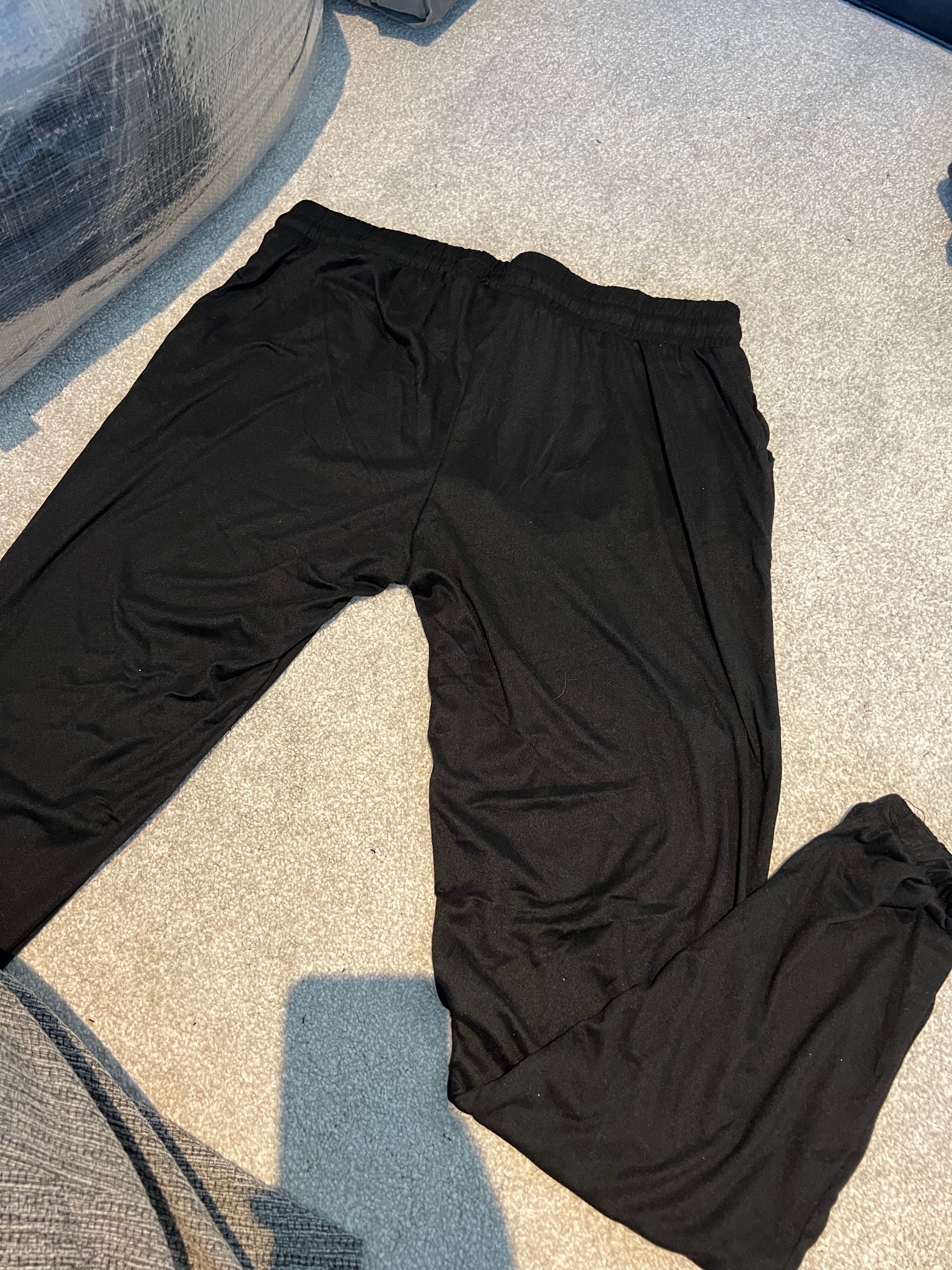 Hot kiss black joggers