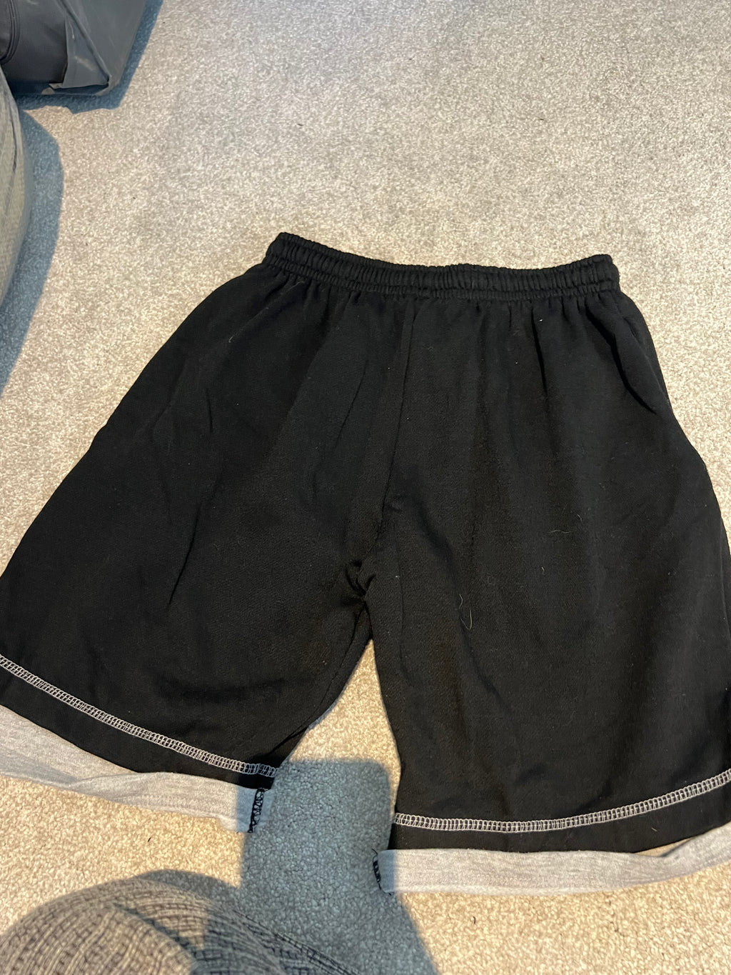 Blck baggy shorts