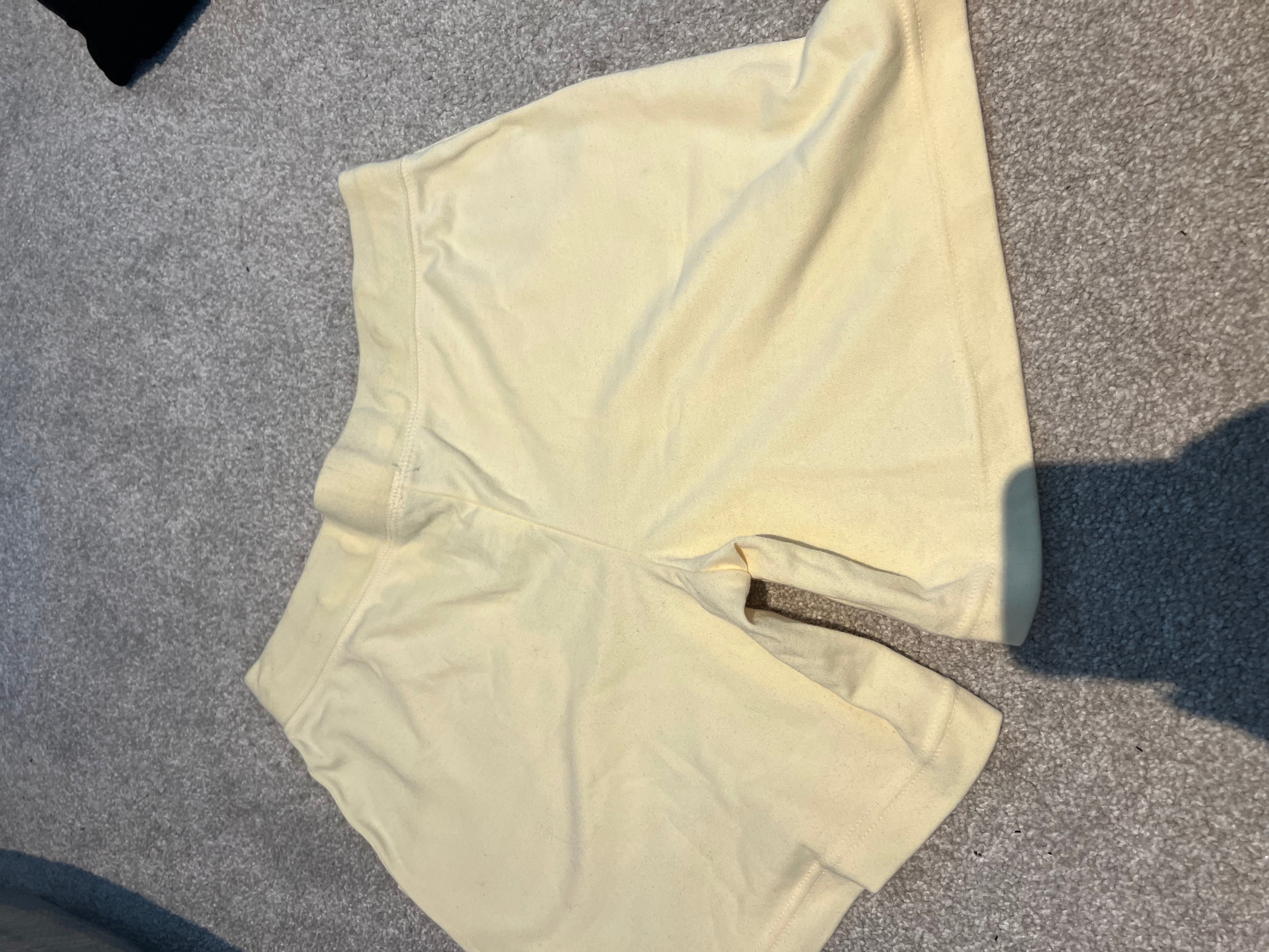 White/cream shorts