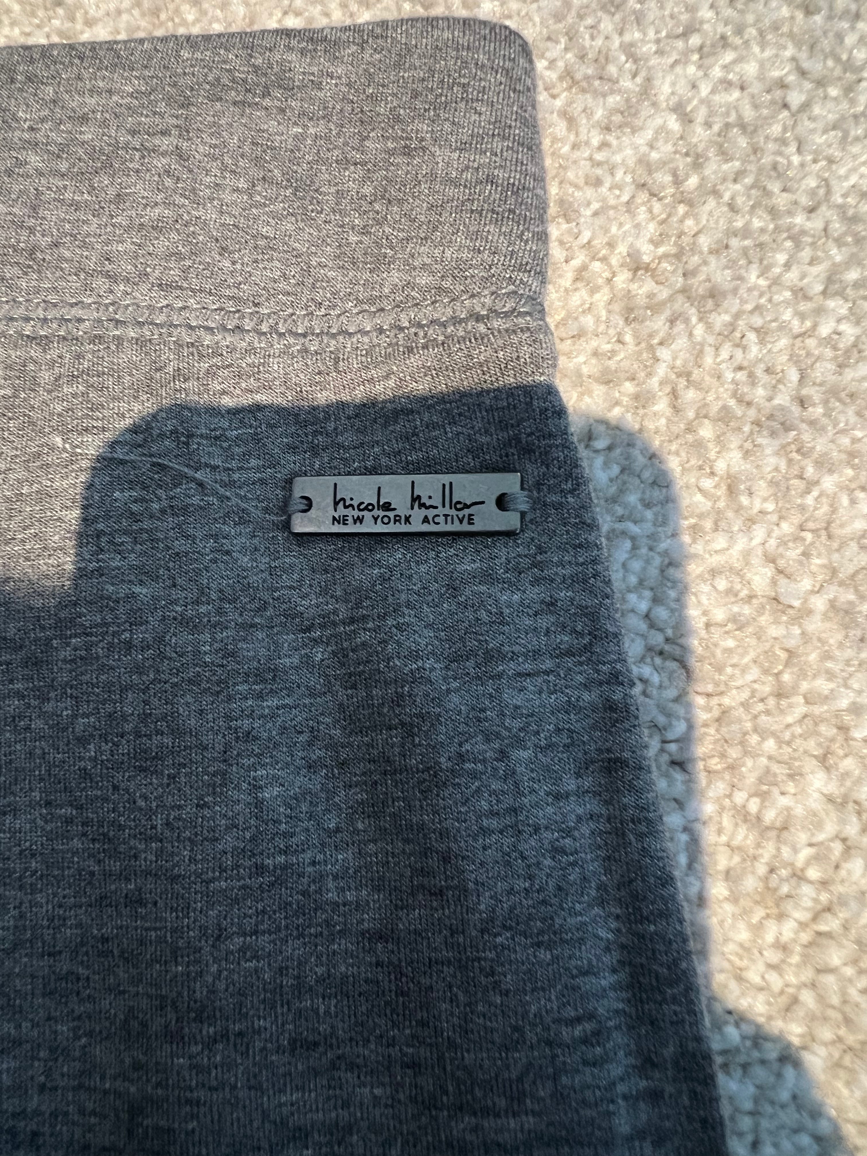 Grey flared joggers