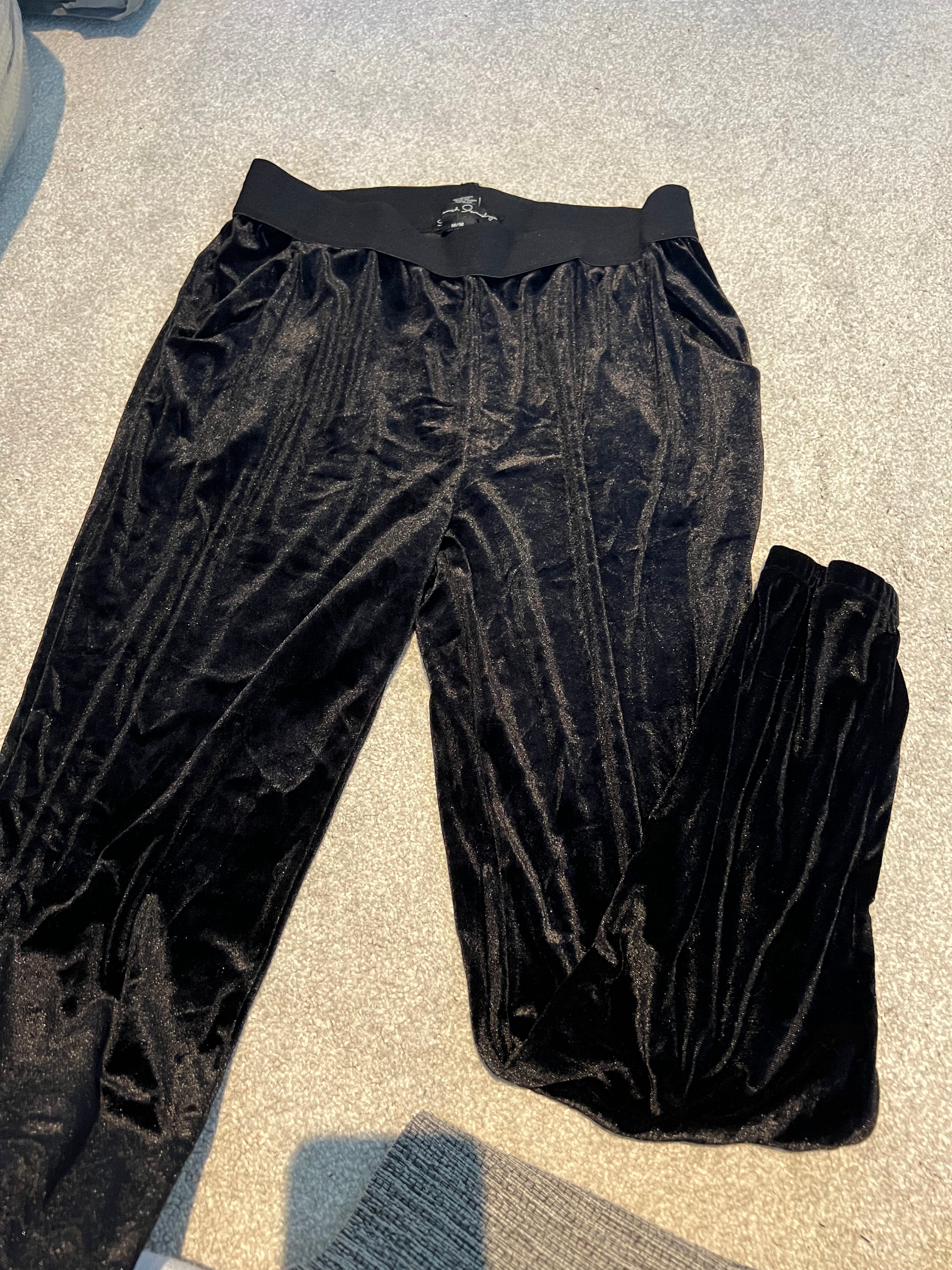 Velour joggers