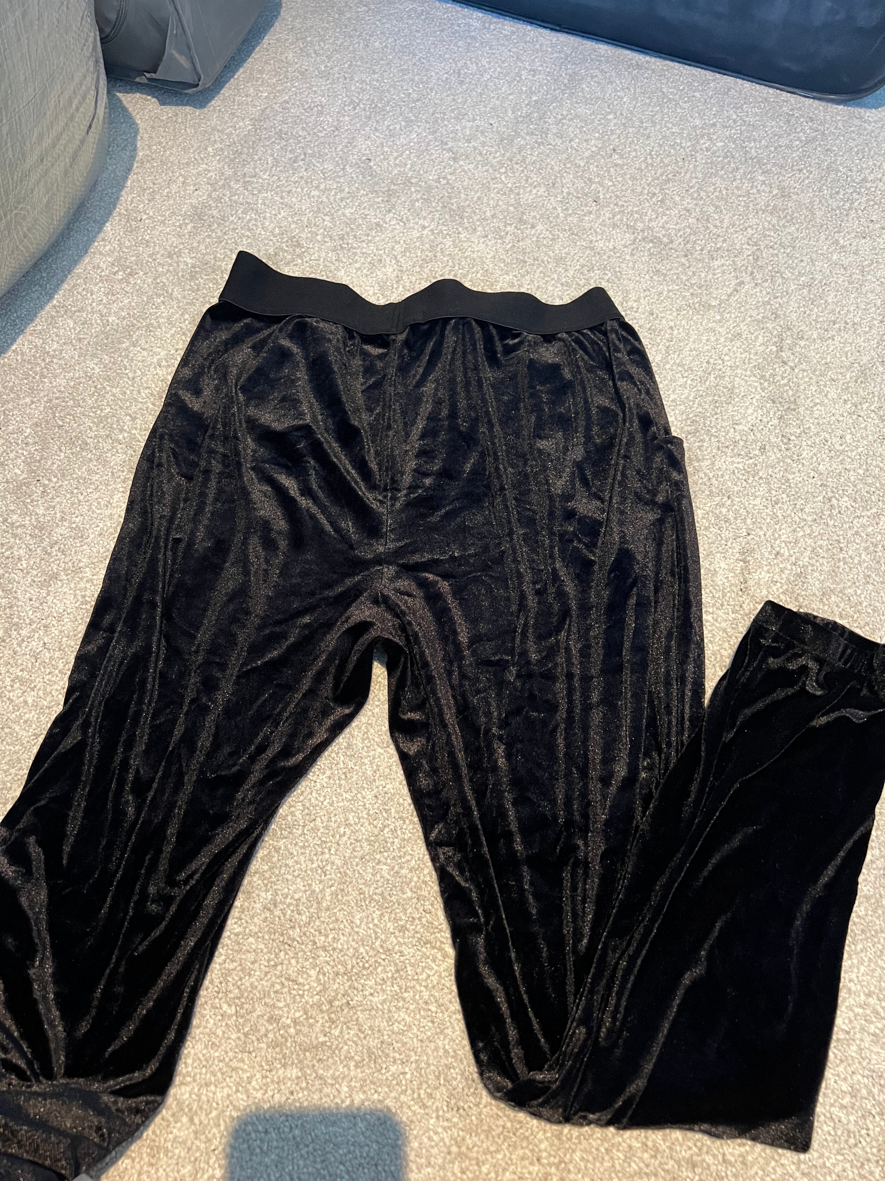 Velour joggers