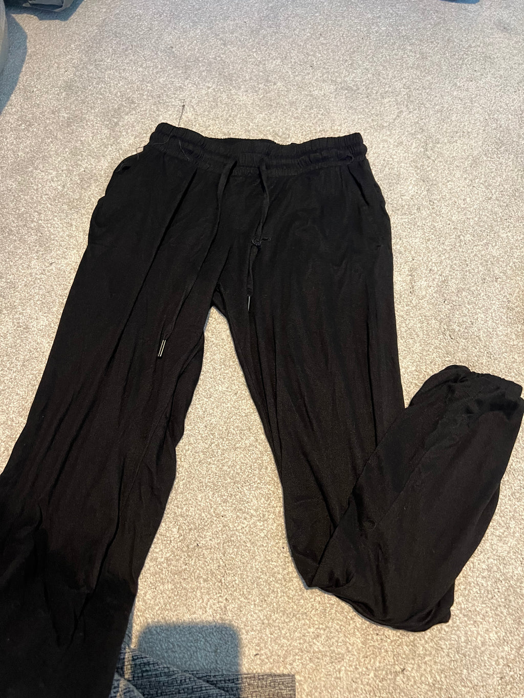 Black joggers