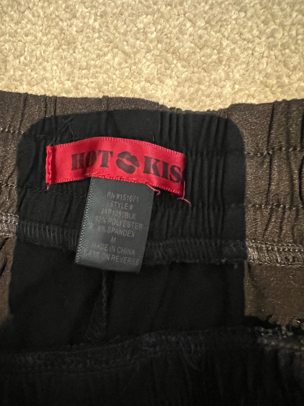 Black joggers