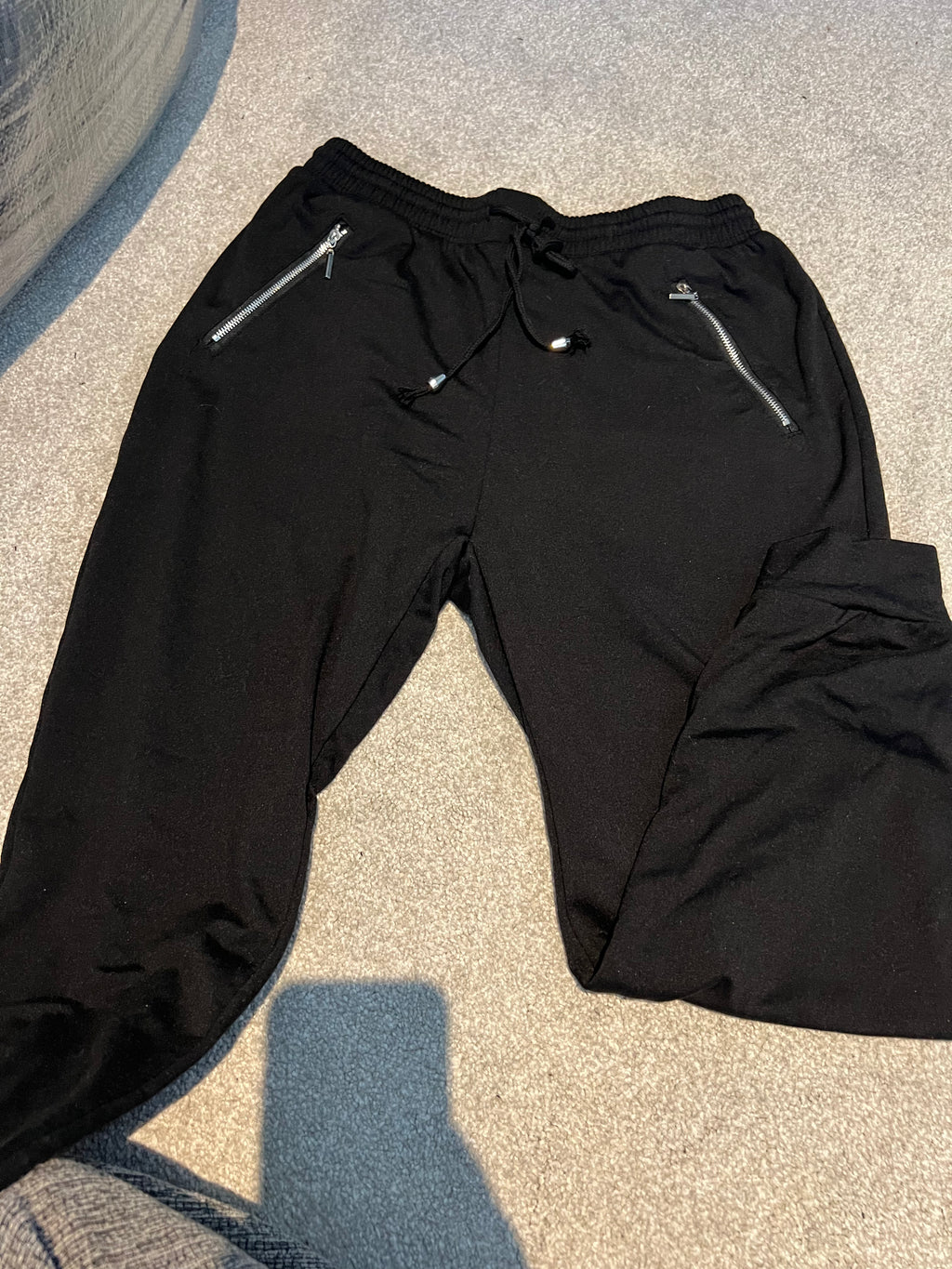 Black joggers