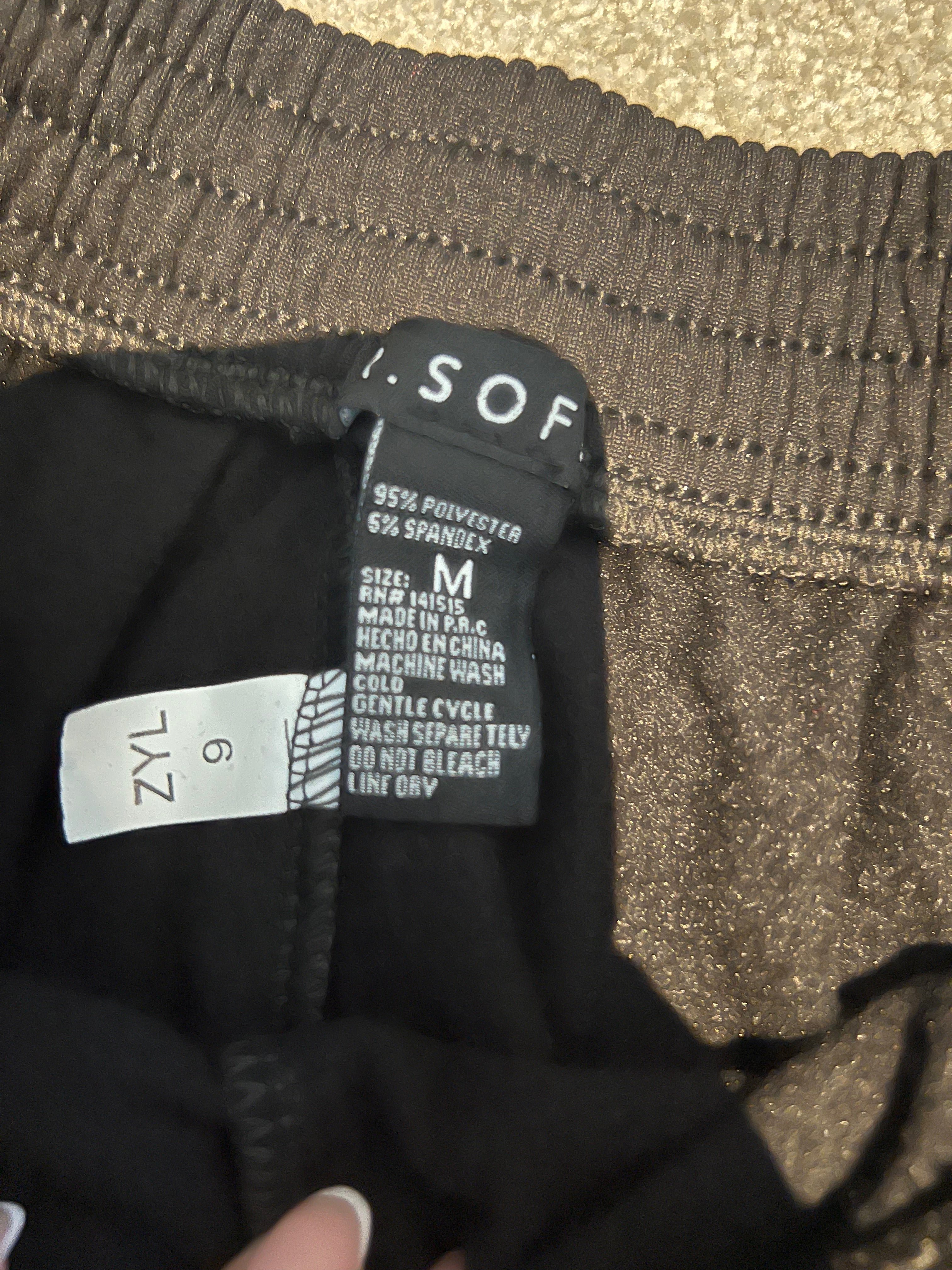 Black joggers