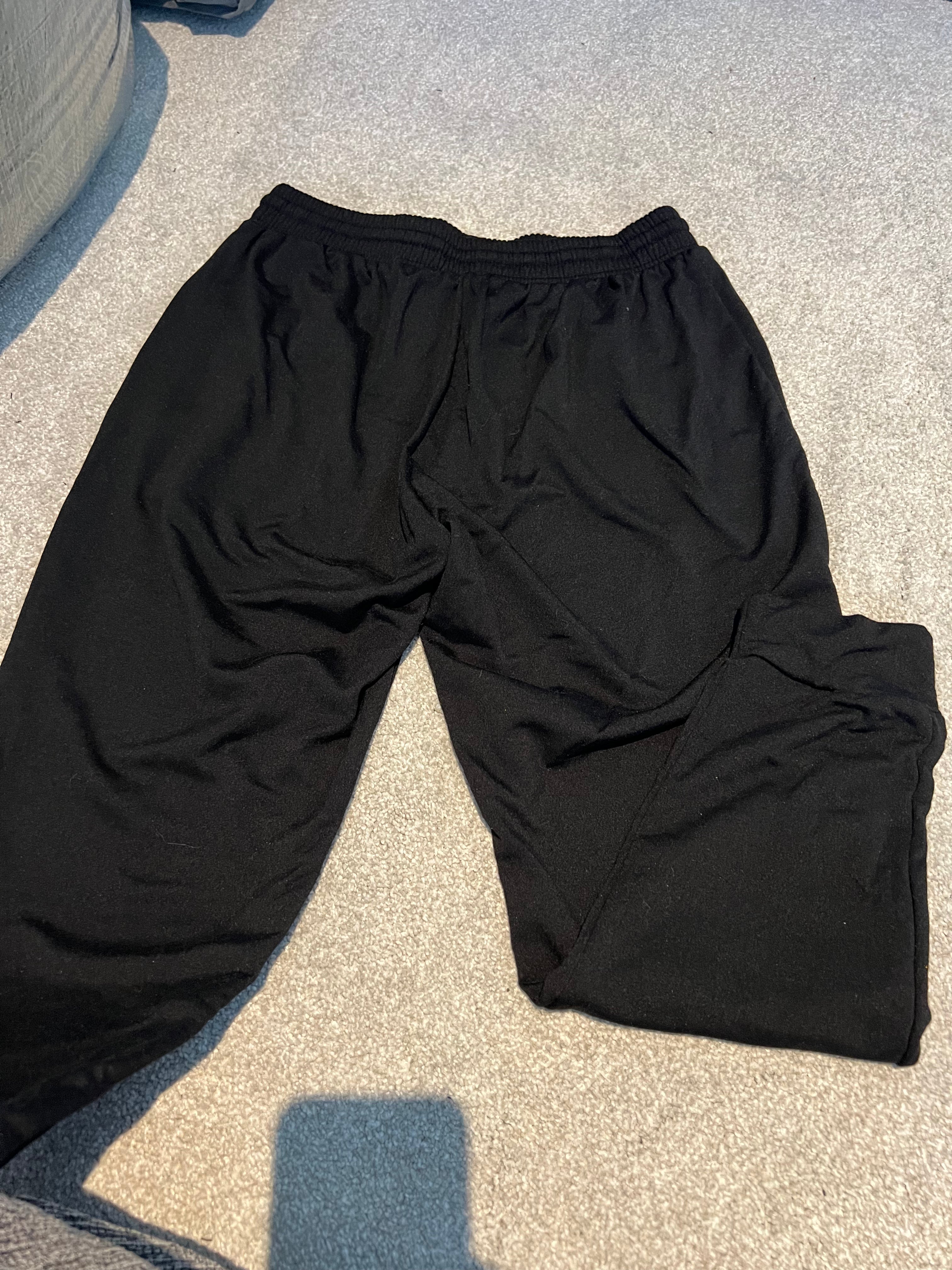Black joggers