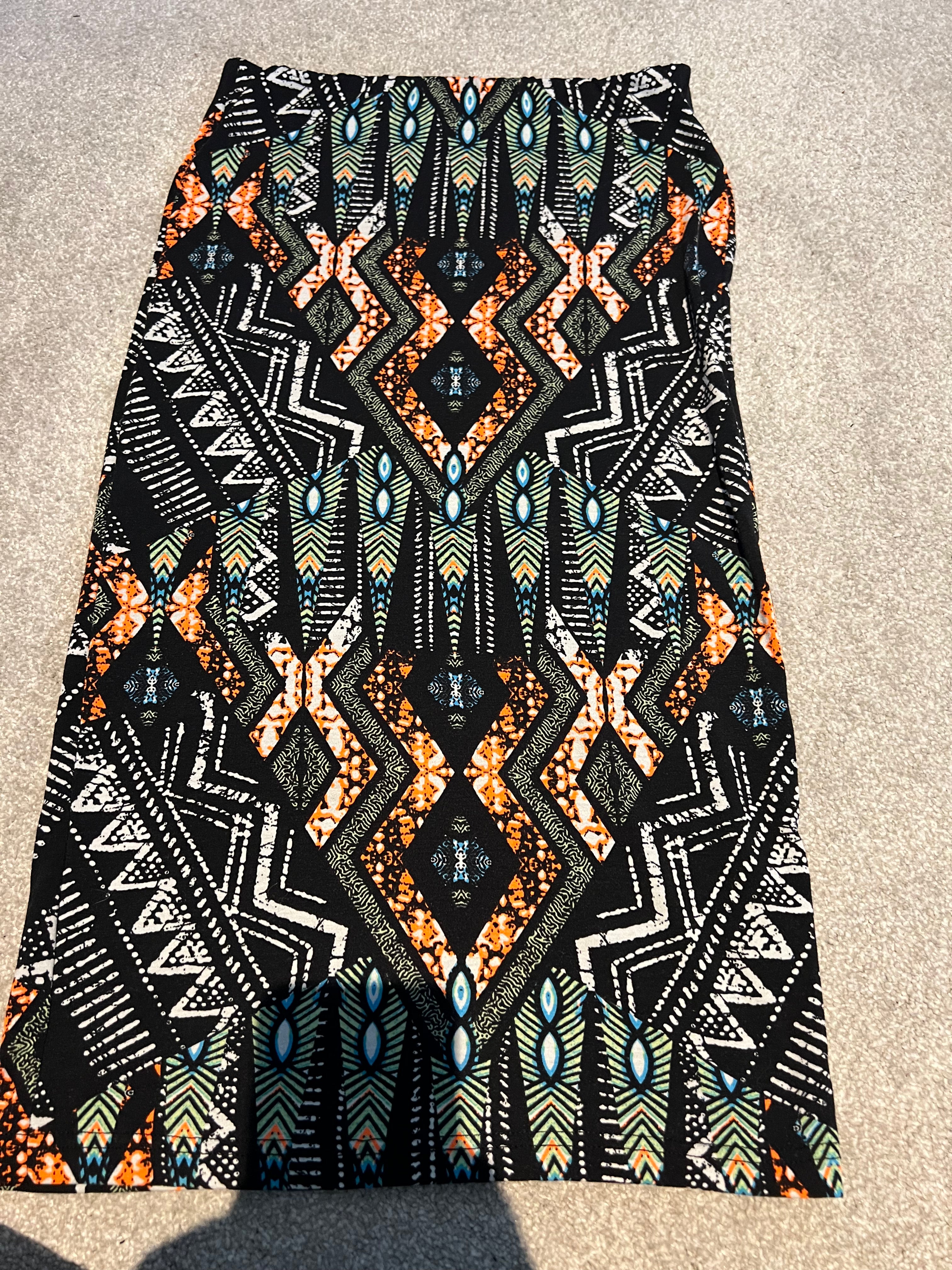 Patterned skirt