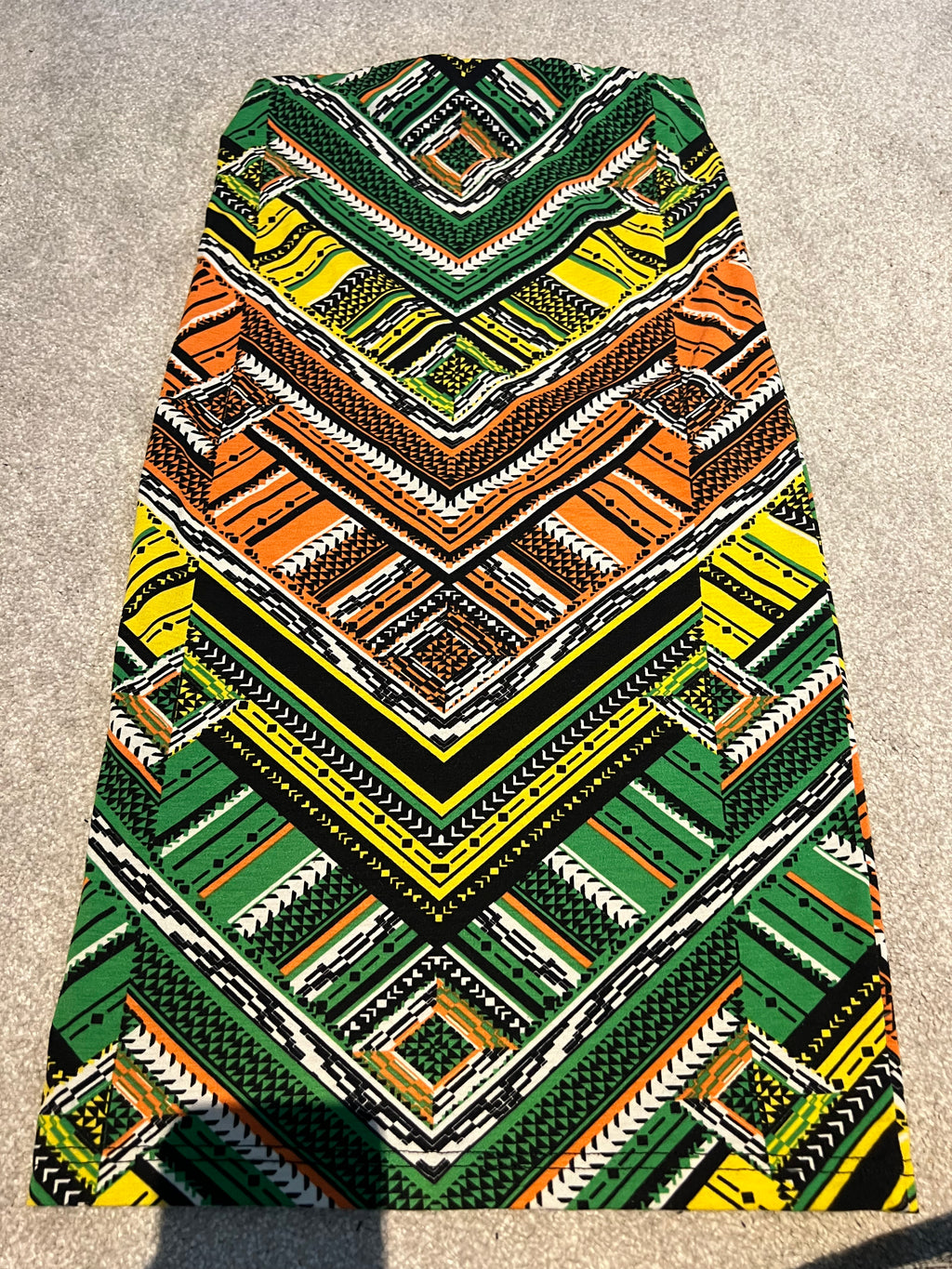 Patterned skirt