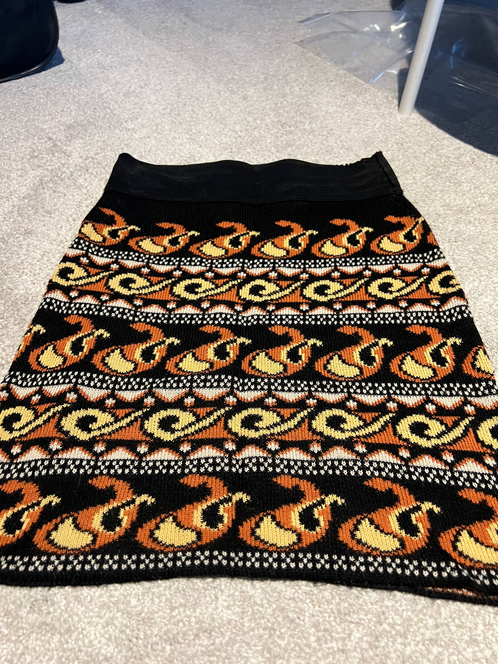 Patterned skirt