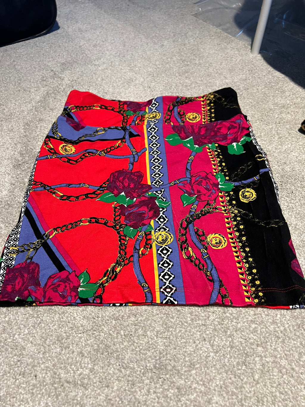 Graphic skirt