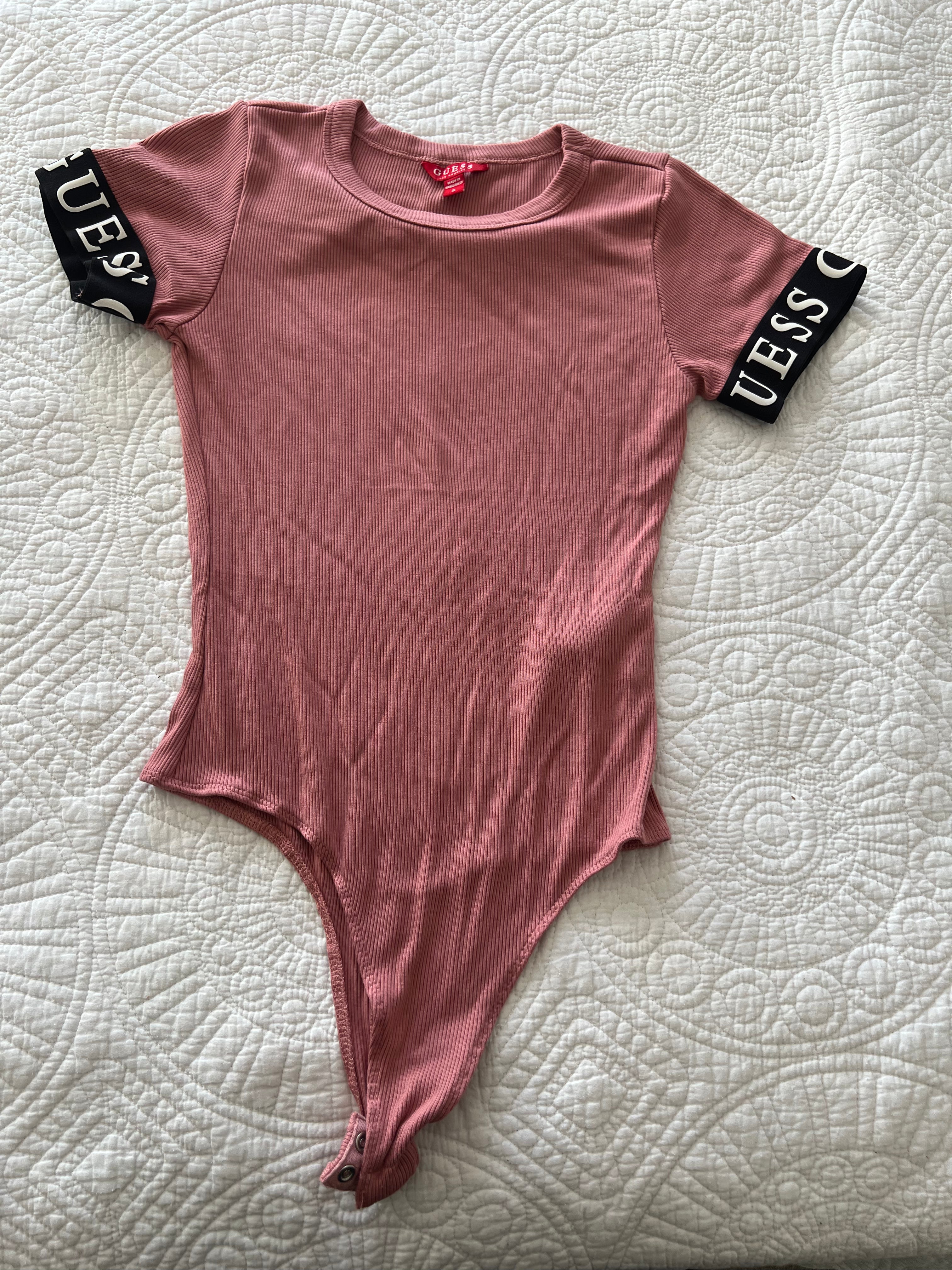 Guess pink bodysuit