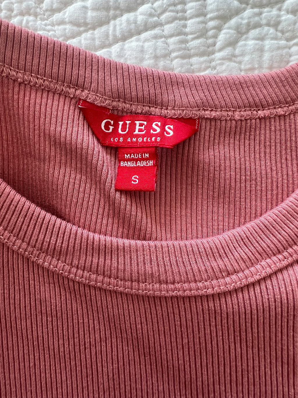 Guess pink bodysuit