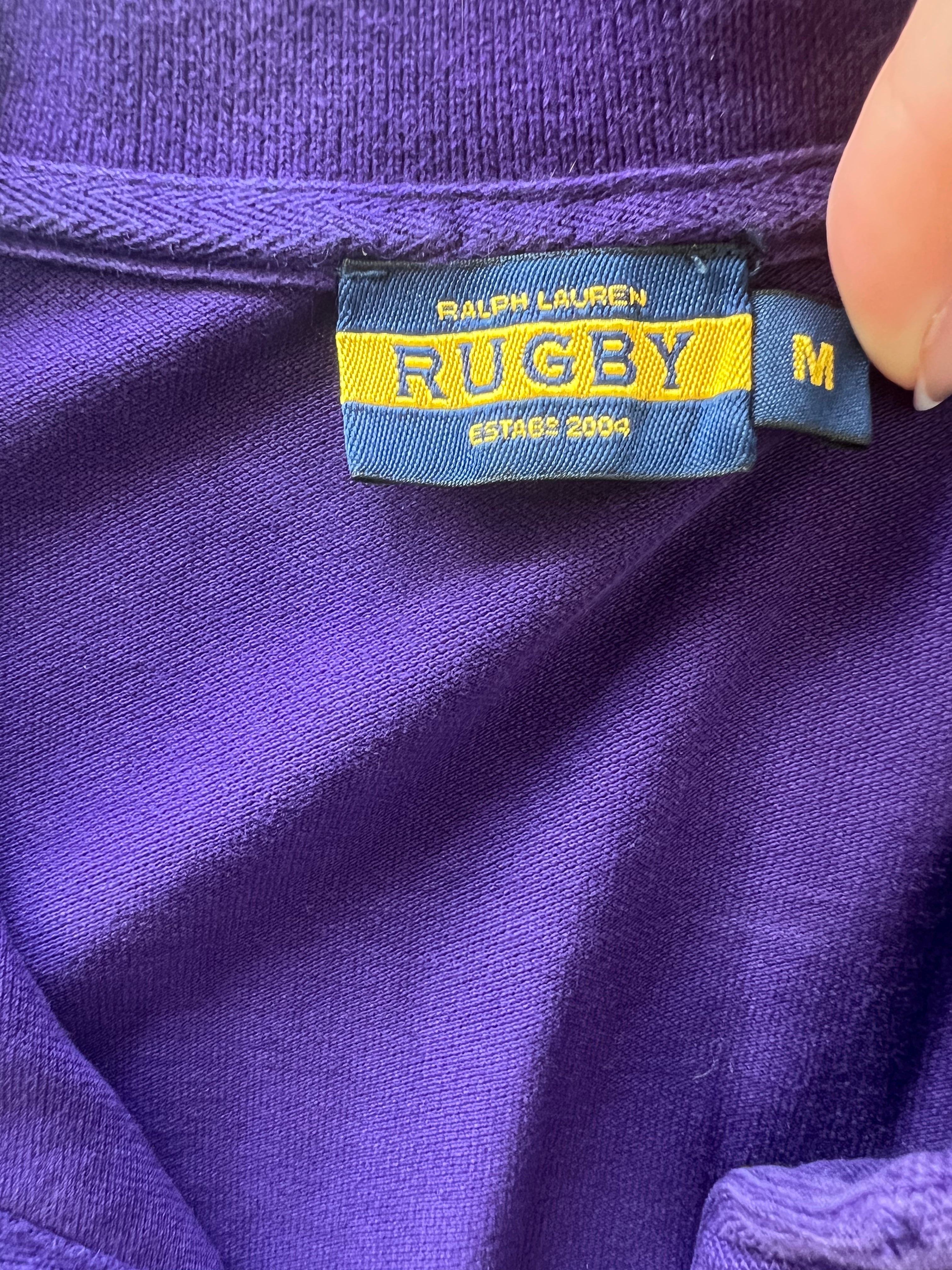 Ralph Lauren purple collar top