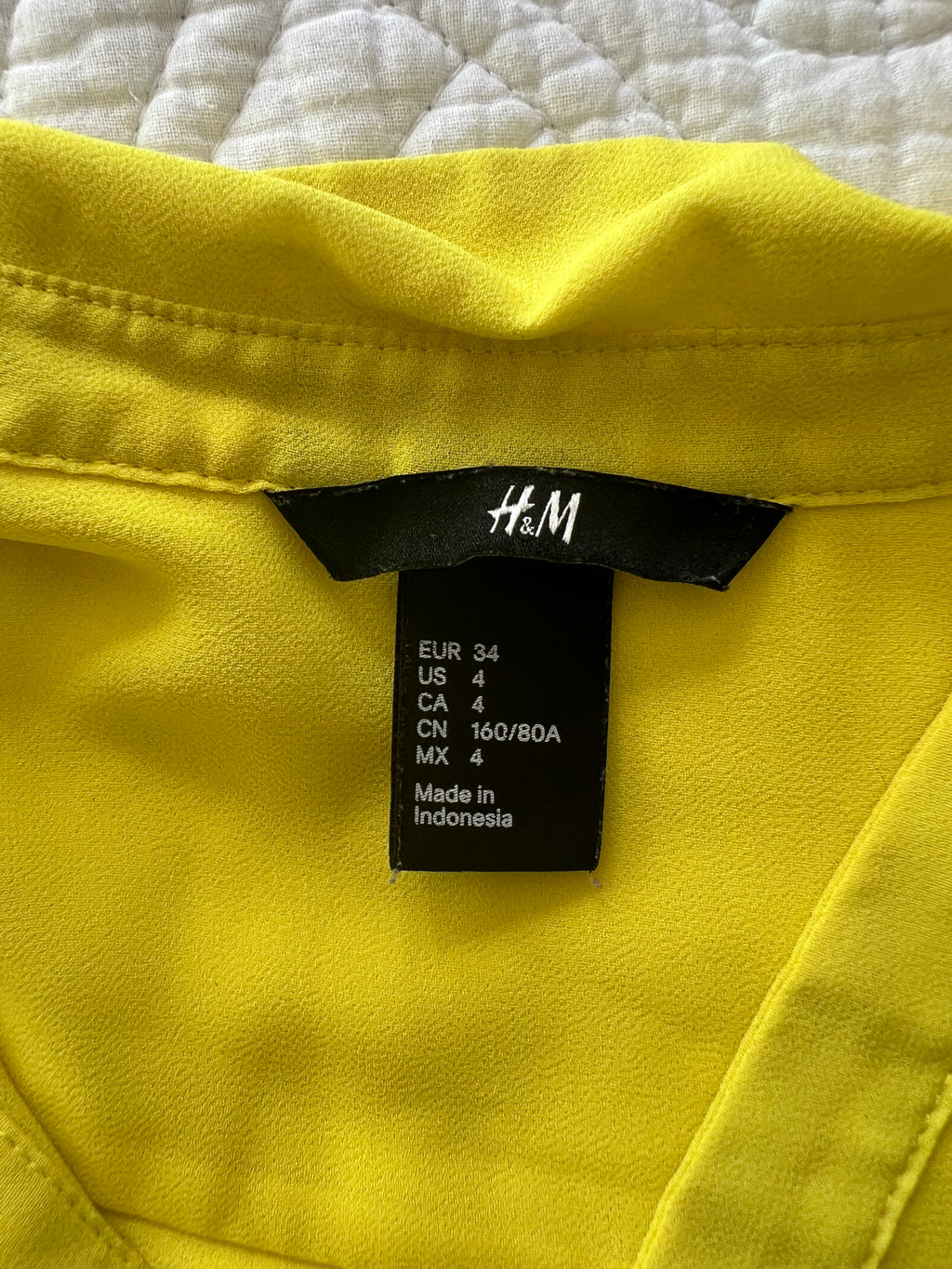 Yellow top
