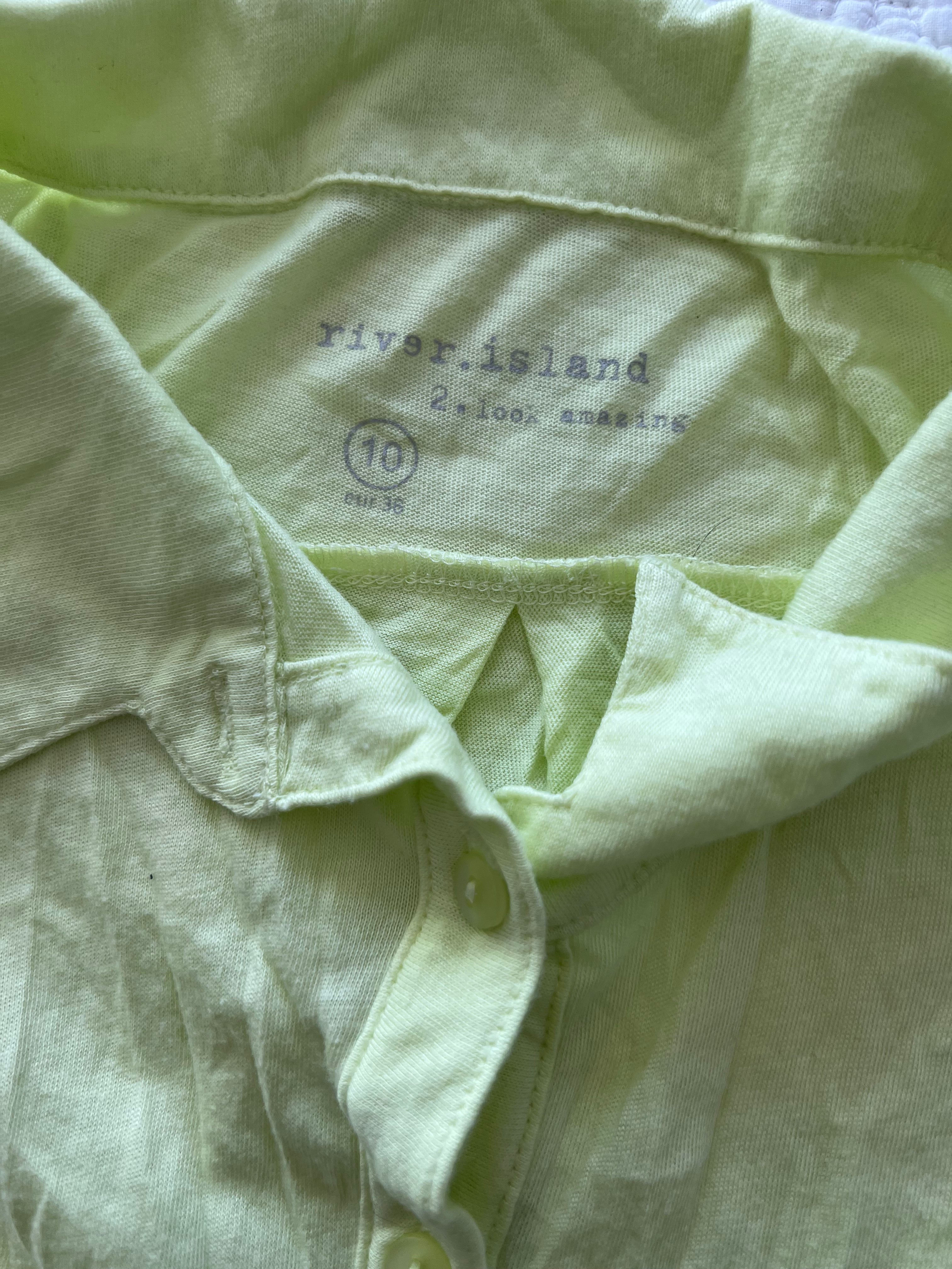 Green button up top