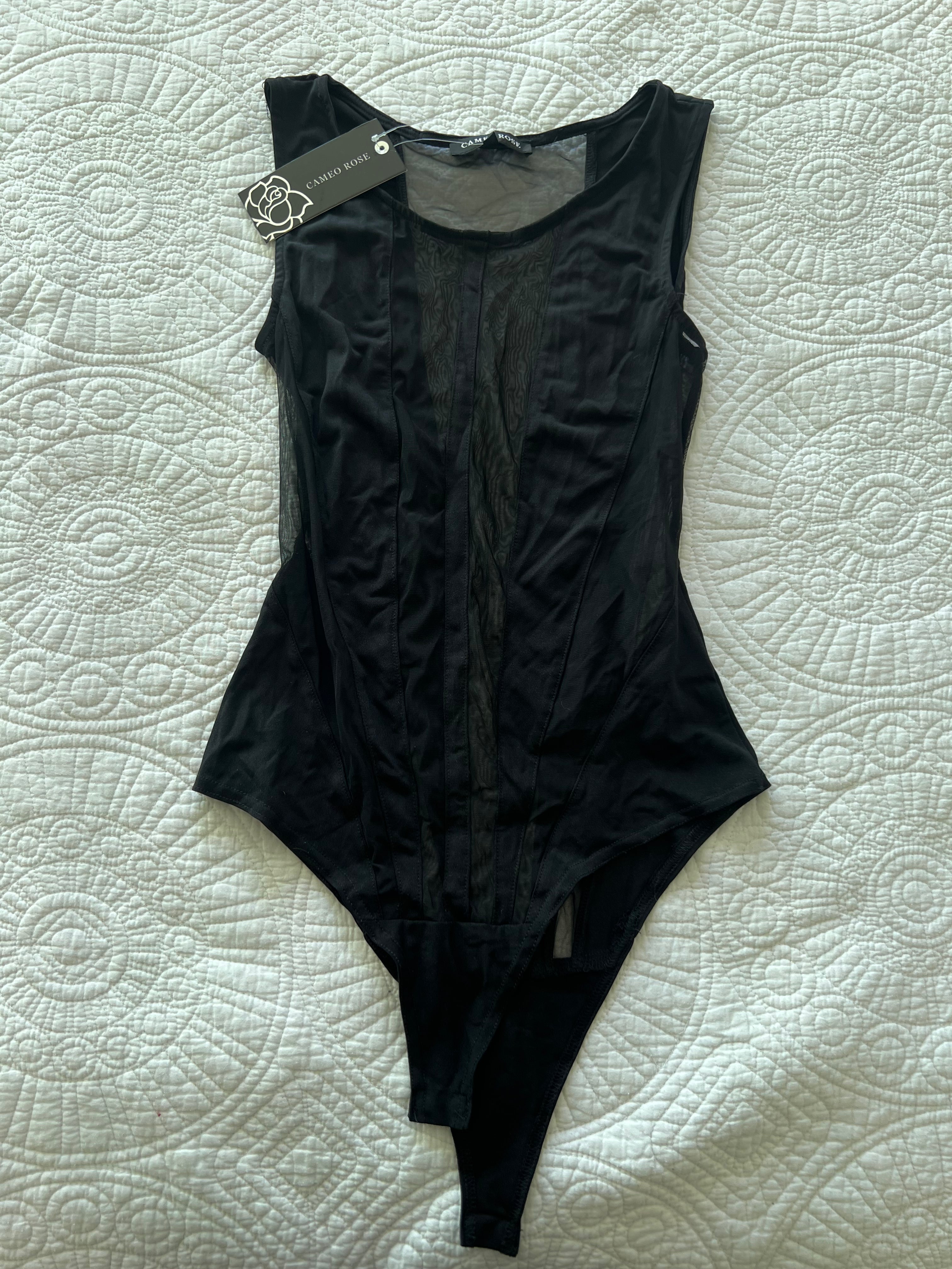 Black bodysuit