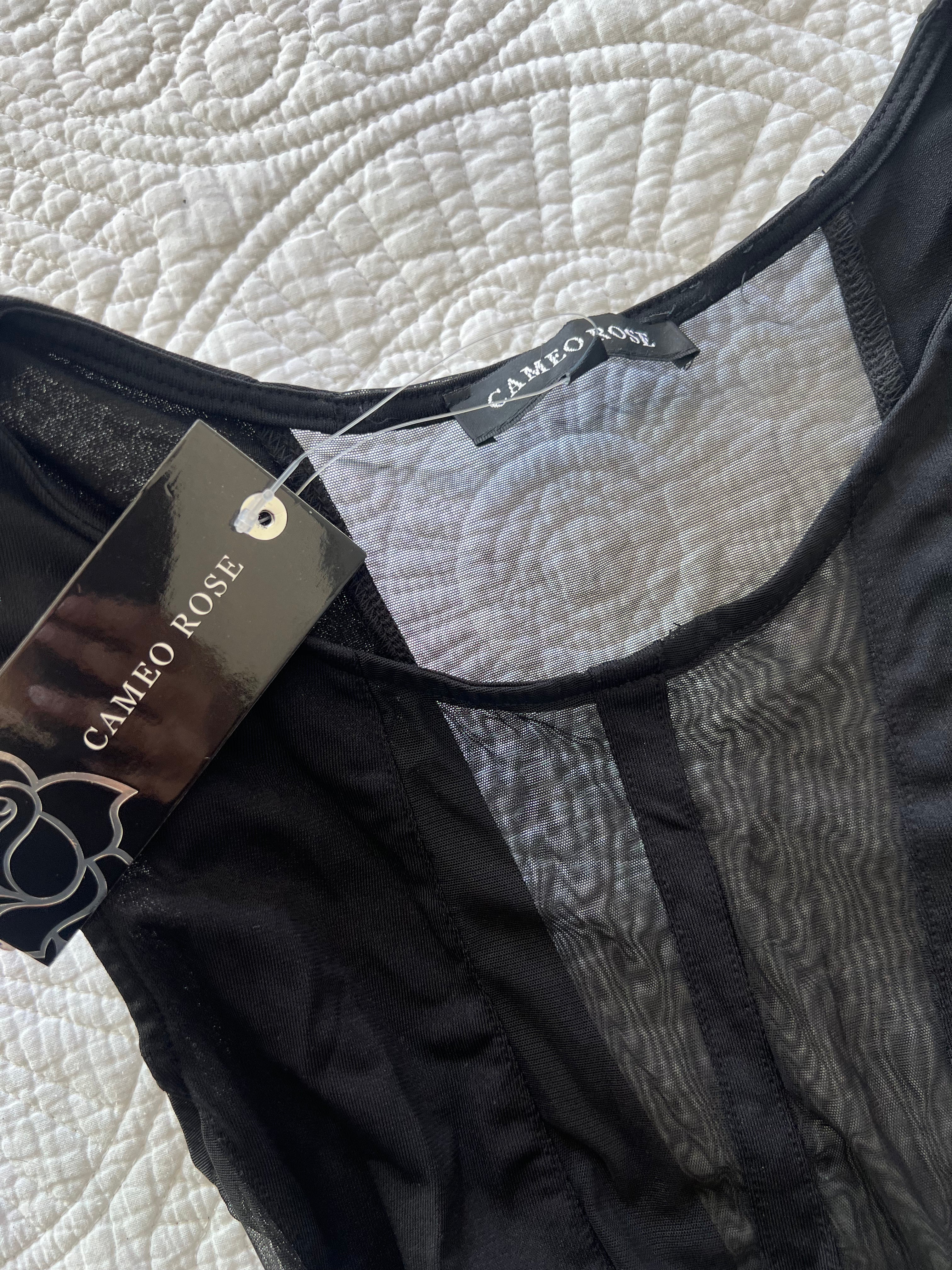 Black bodysuit