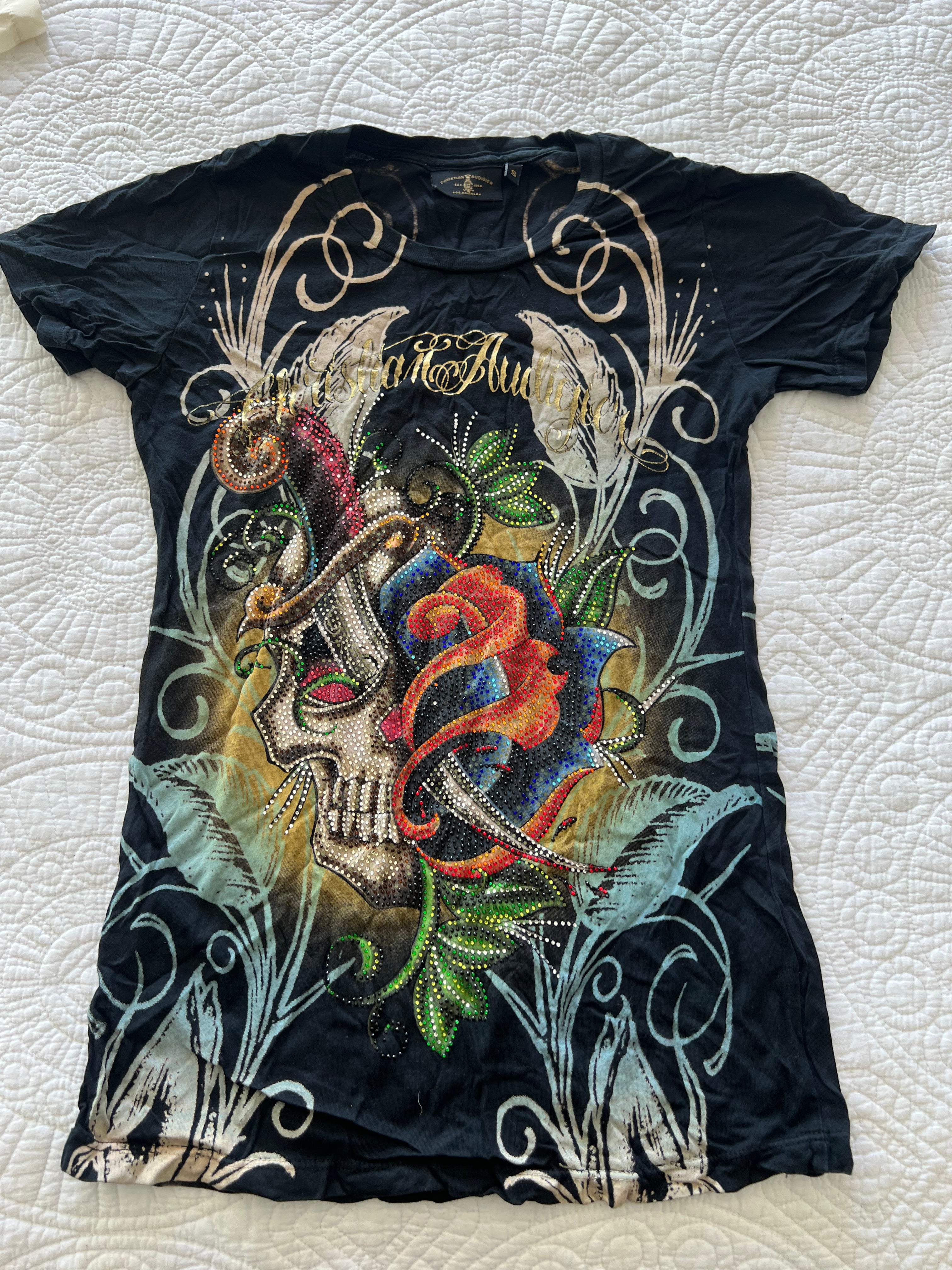 Ed Hardy / Christian Audigier black top