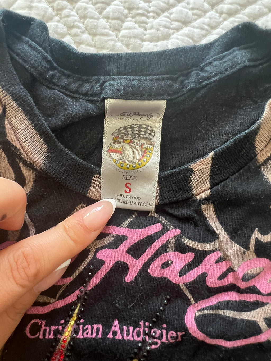 Ed Hardy / Christian Audigier top