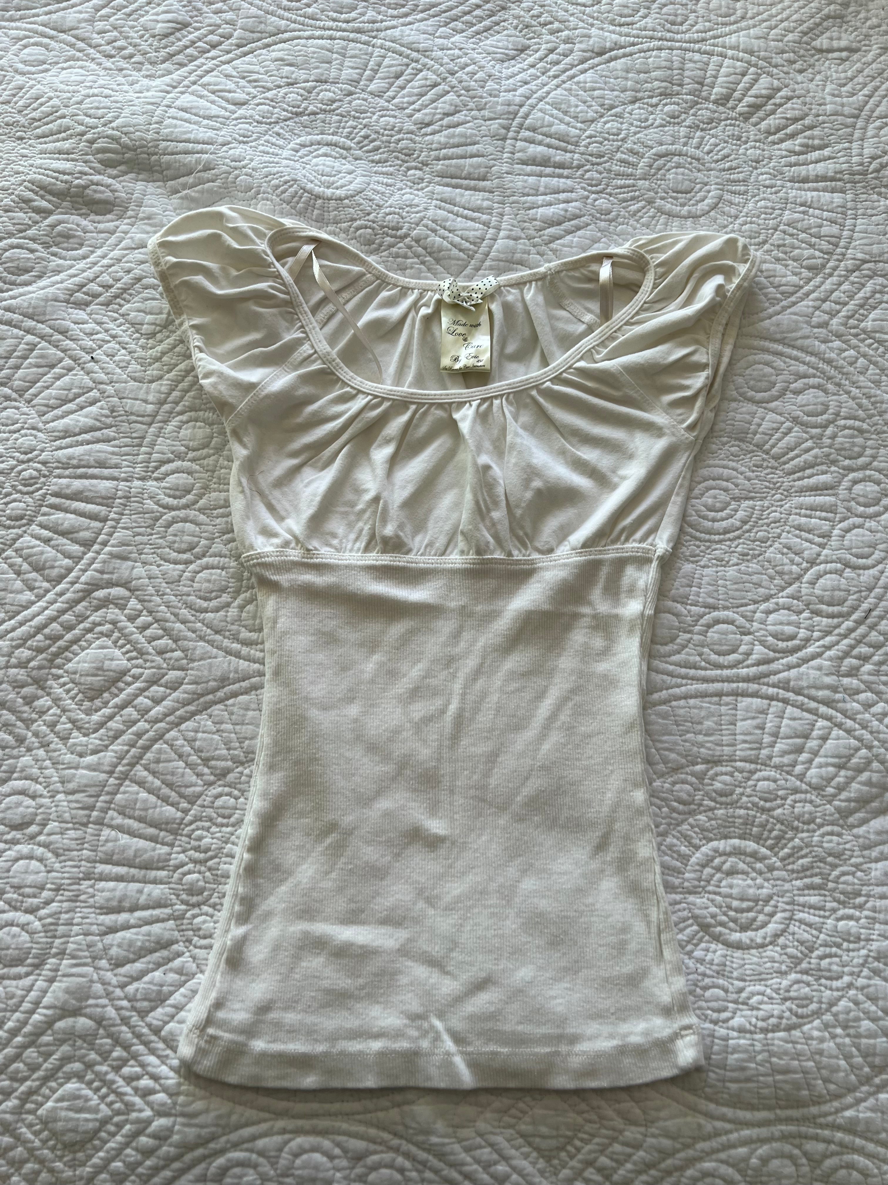Evie white top