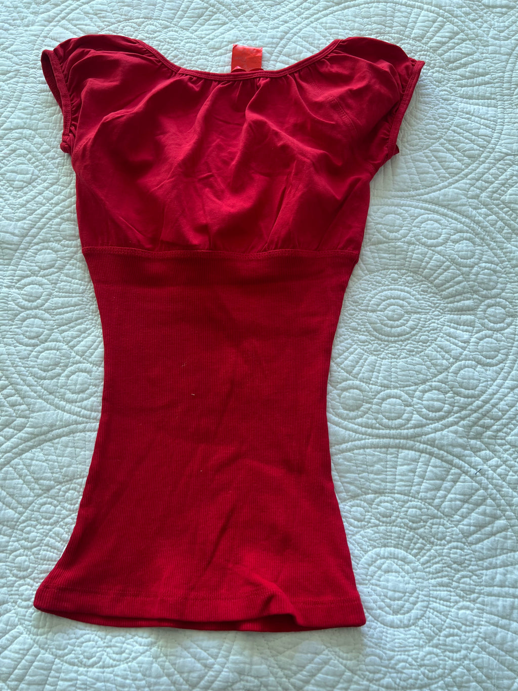 Evie red top