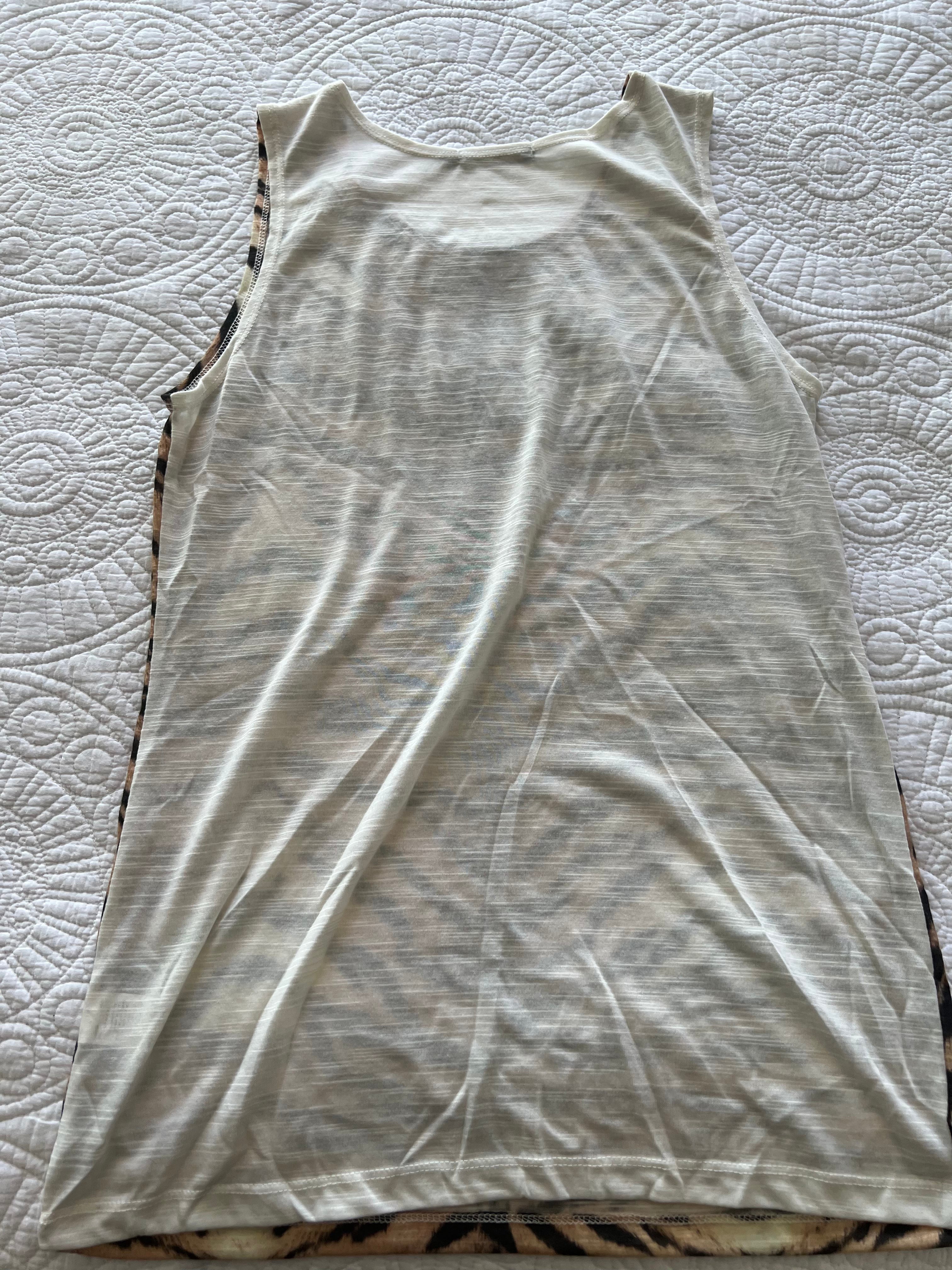 Tiger print top