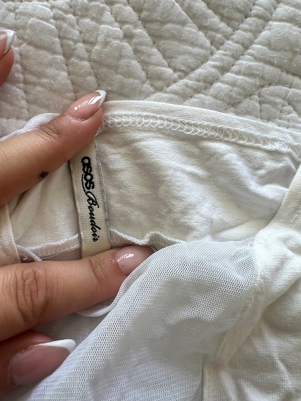 White bodysuit