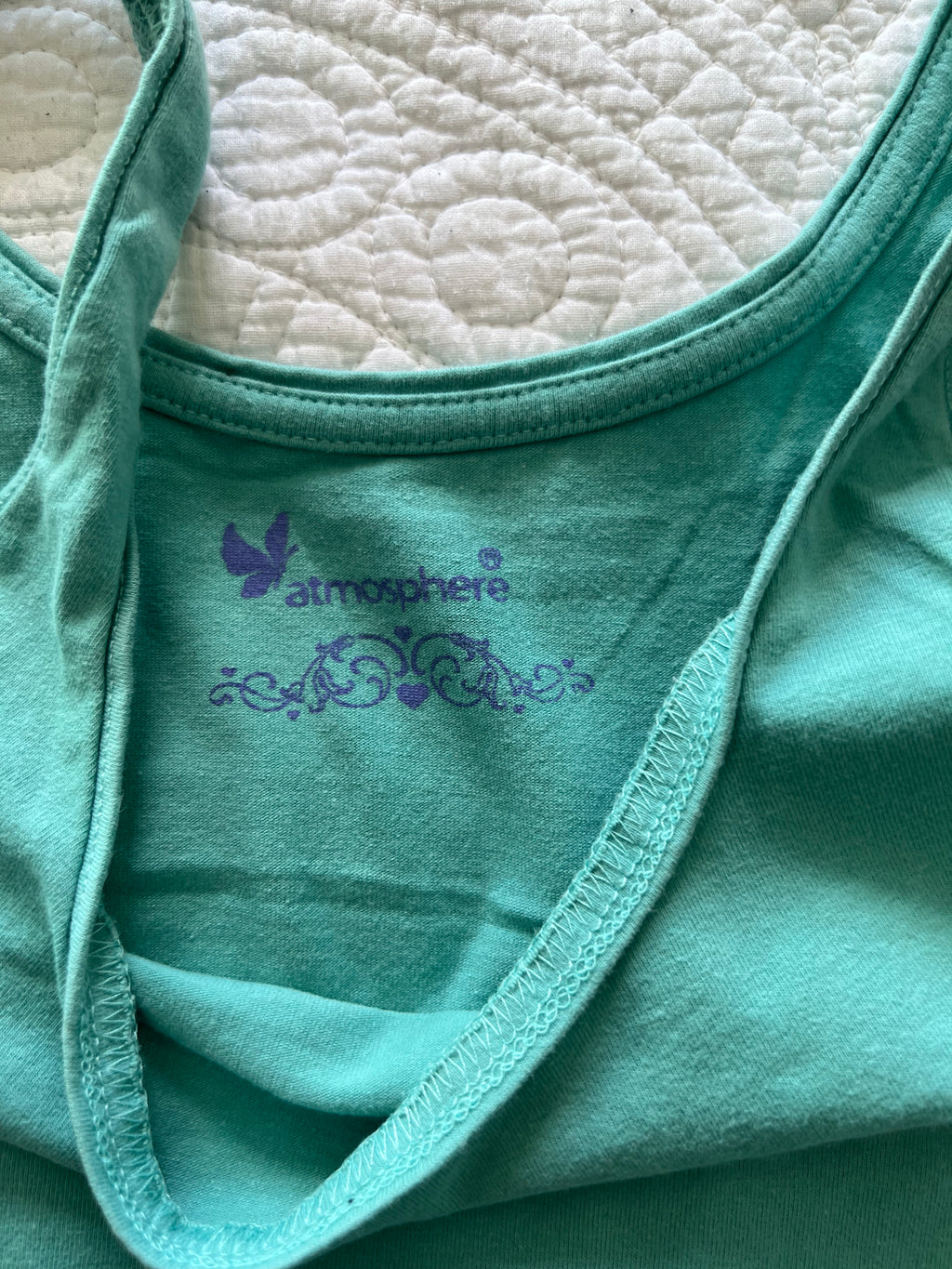 Green vest top
