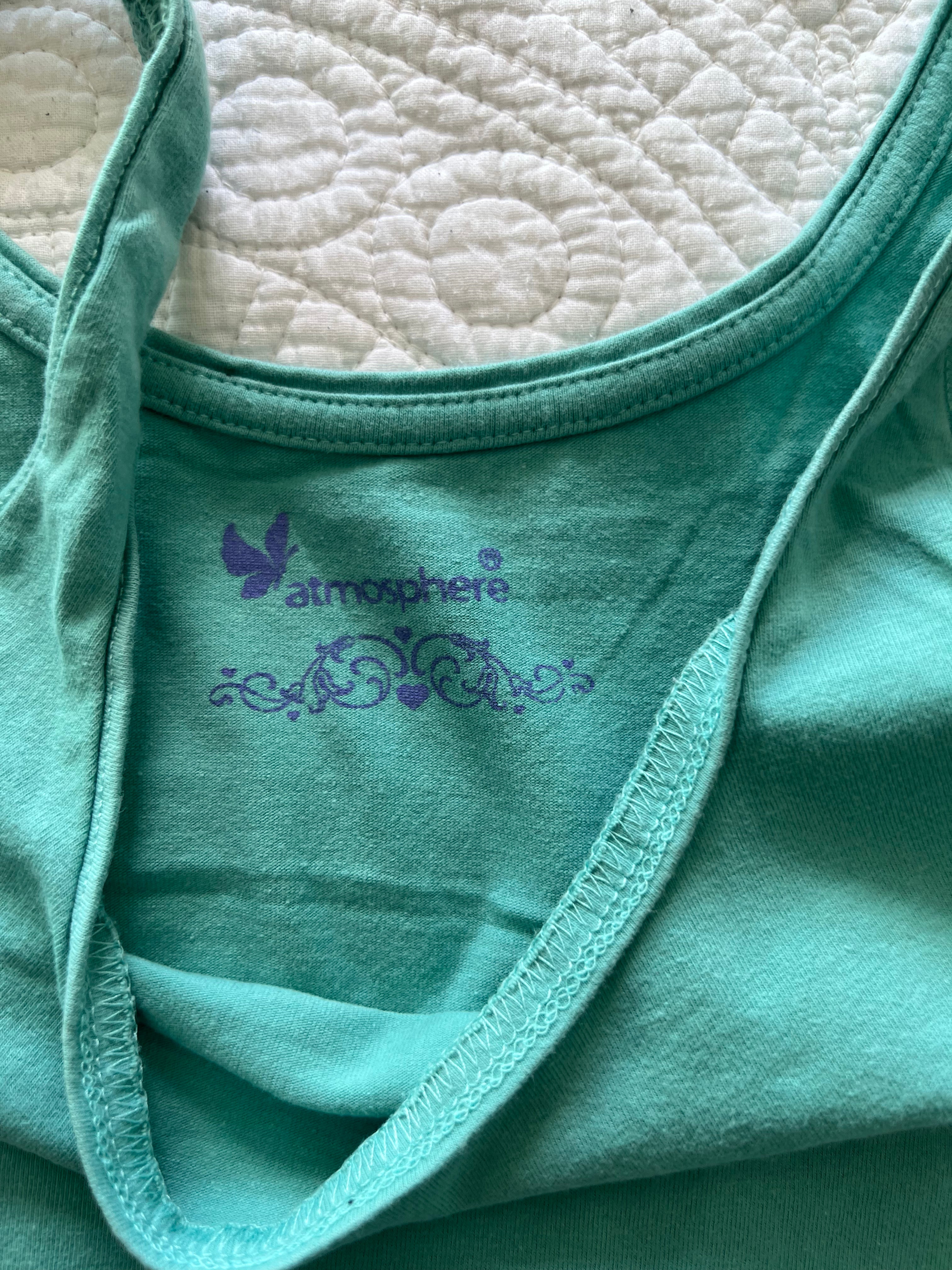Green vest top