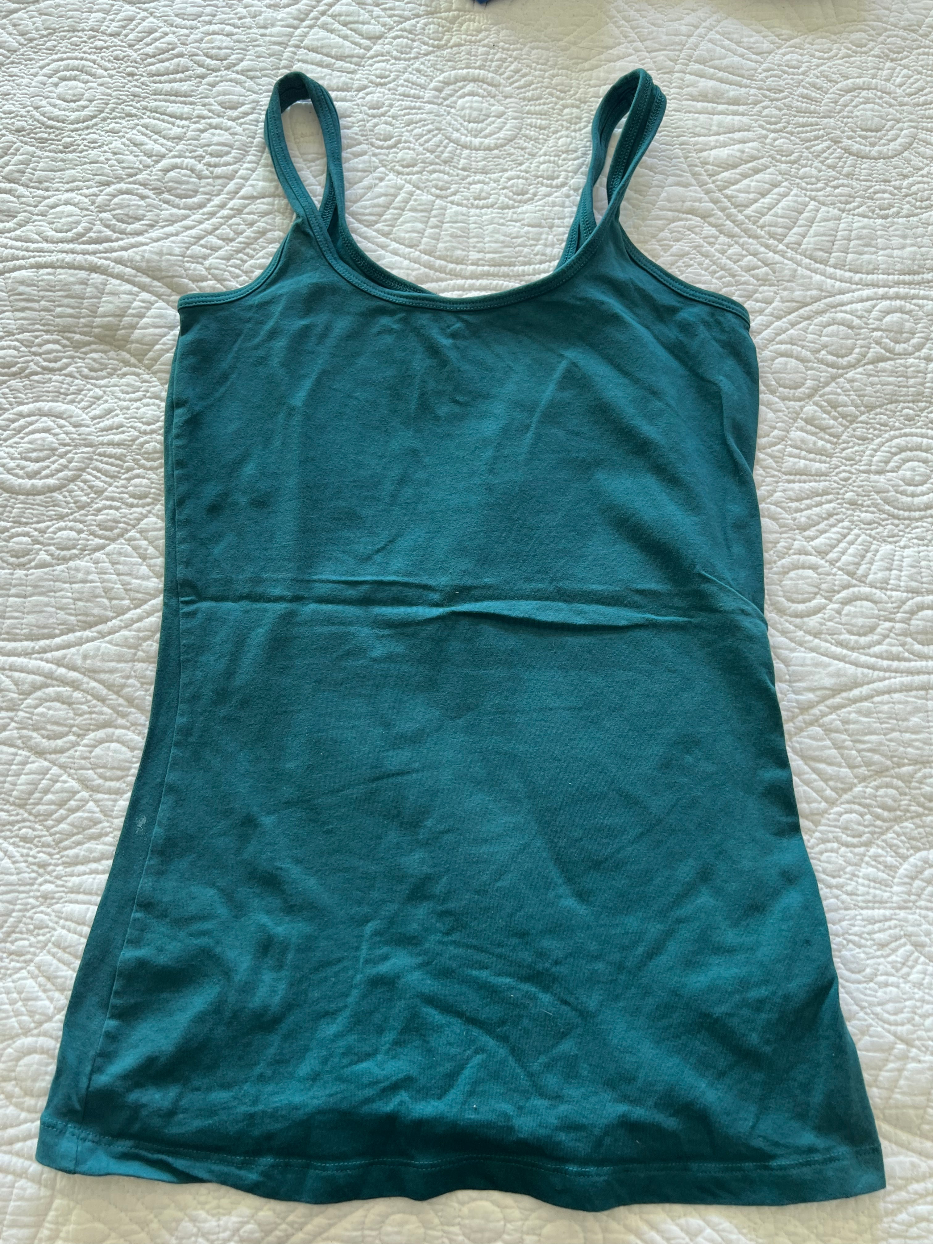 Green vest top