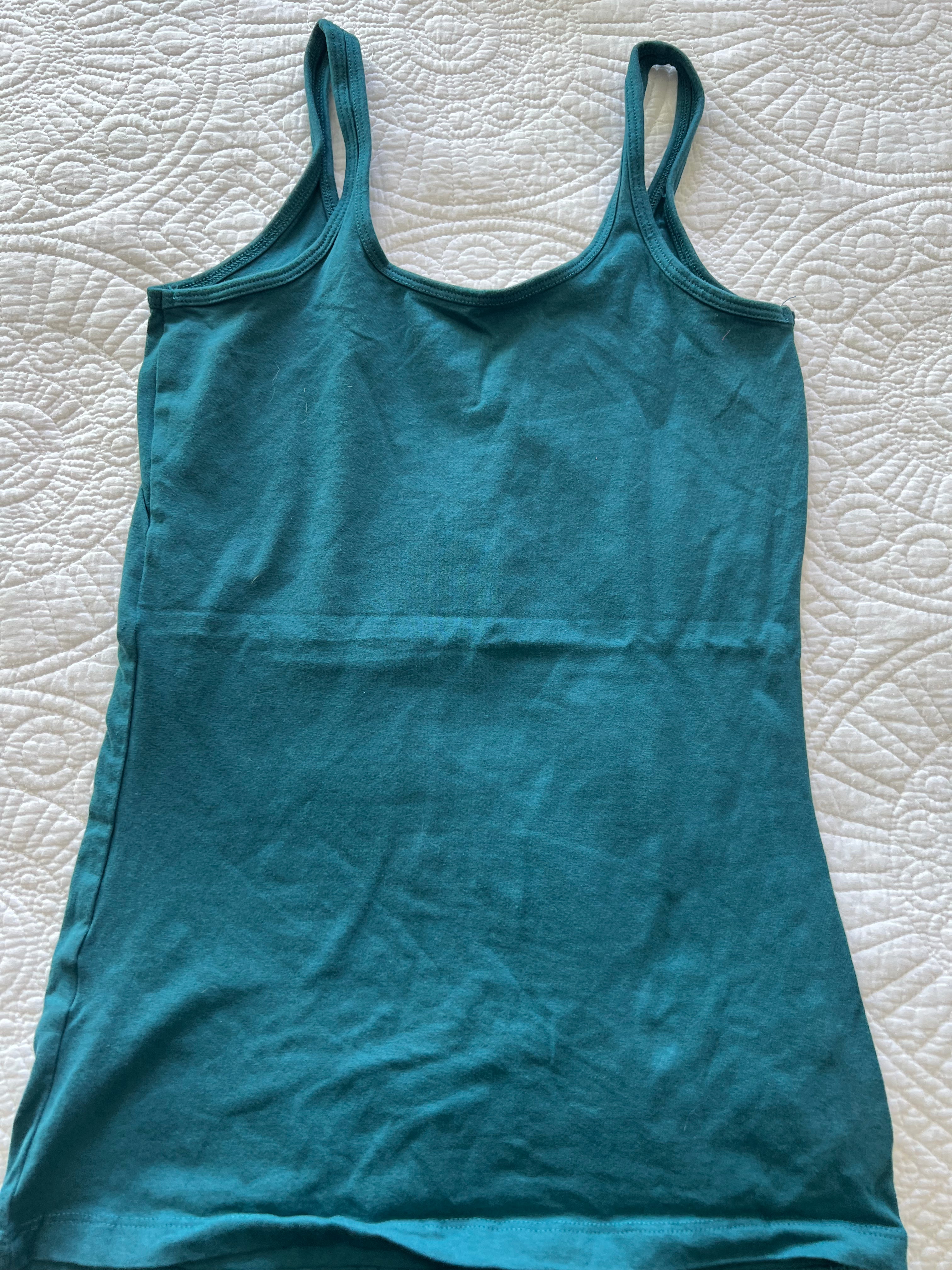 Green vest top