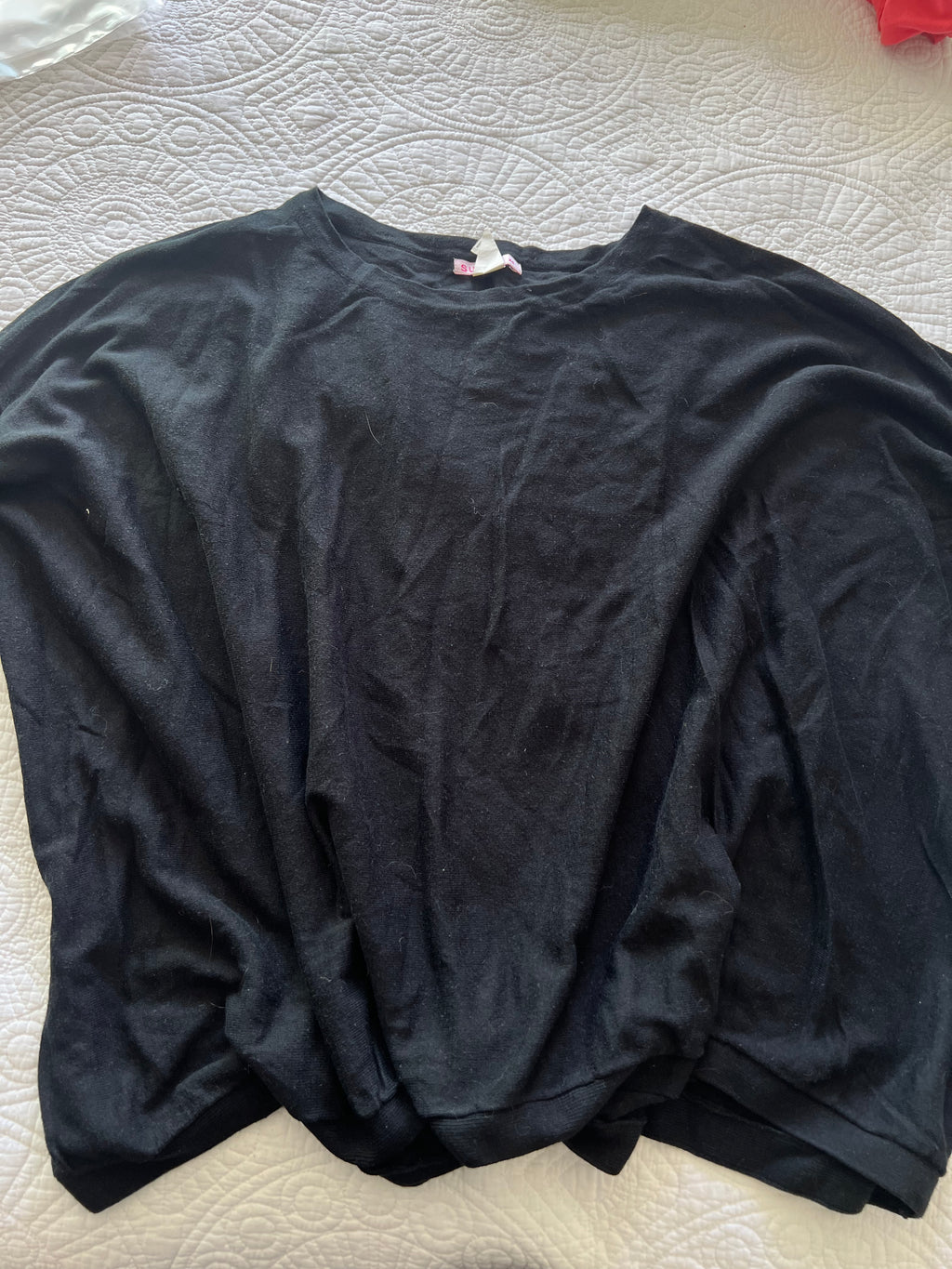 Supre oversized black top